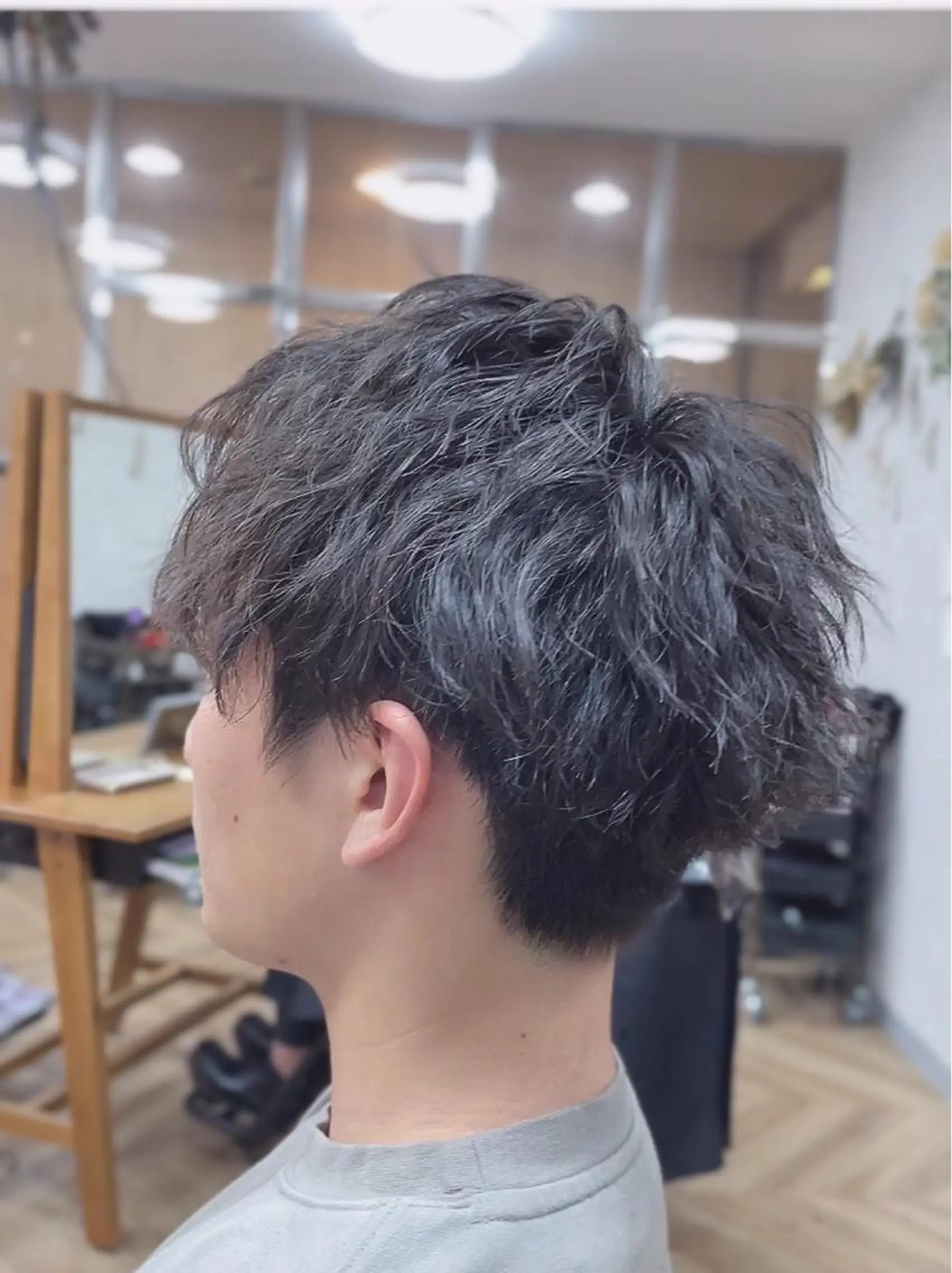 ショート メンズ メンズパーマ カット パーマ トリートメント 菊池 貢平のヘアスタイル