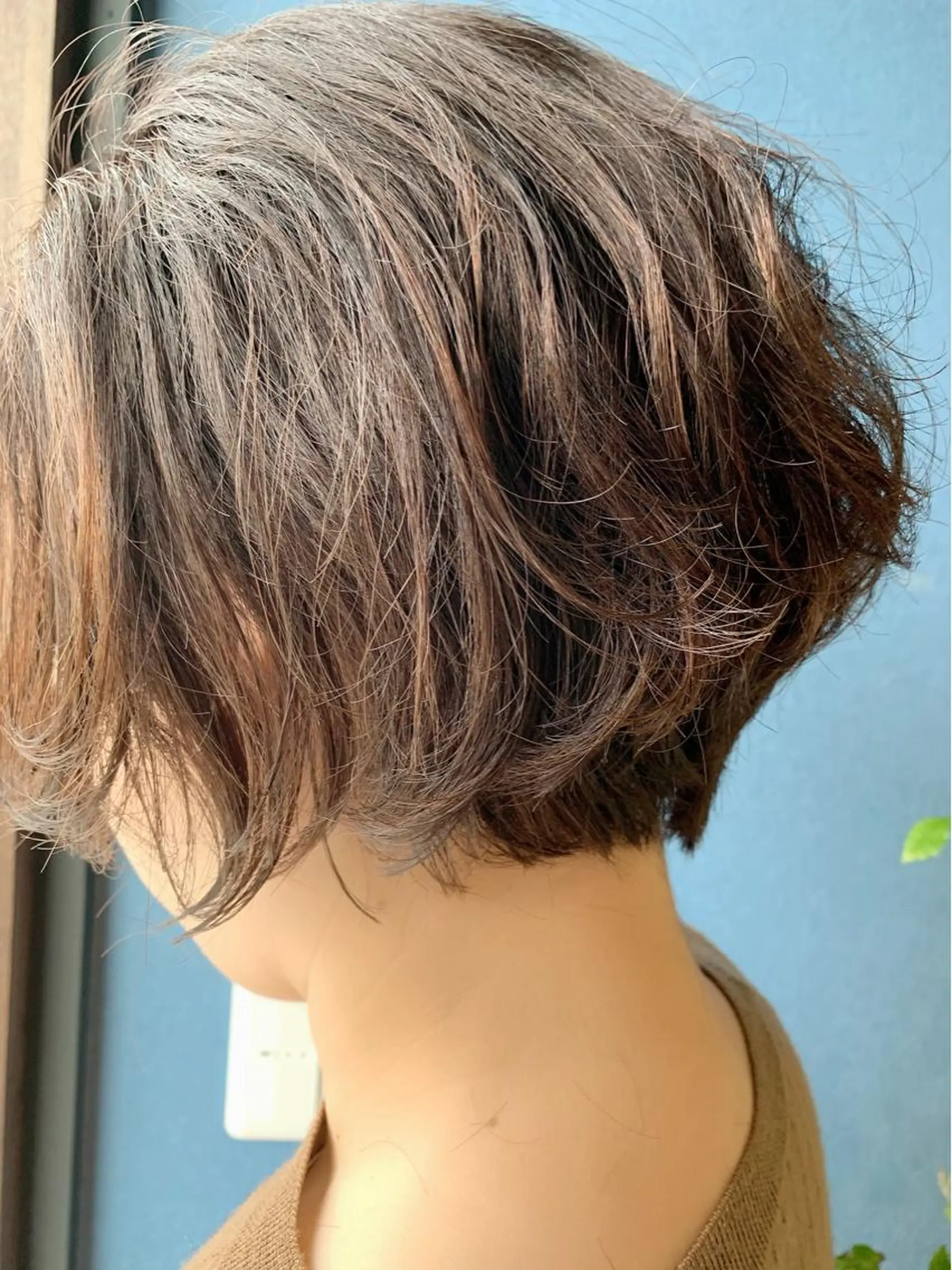 ショート カット ヘアカラー ✨白髪ぼかし 🍀MINAKO☆のヘアスタイル