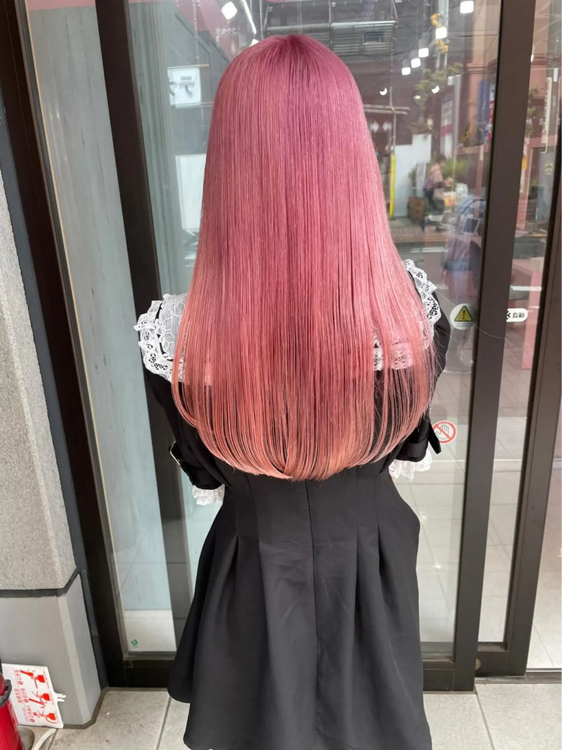 セミロング カラー ヘアカラー トリートメント ヘアセット 柔らかカラー/ レイヤーYUTO🧋のヘアスタイル