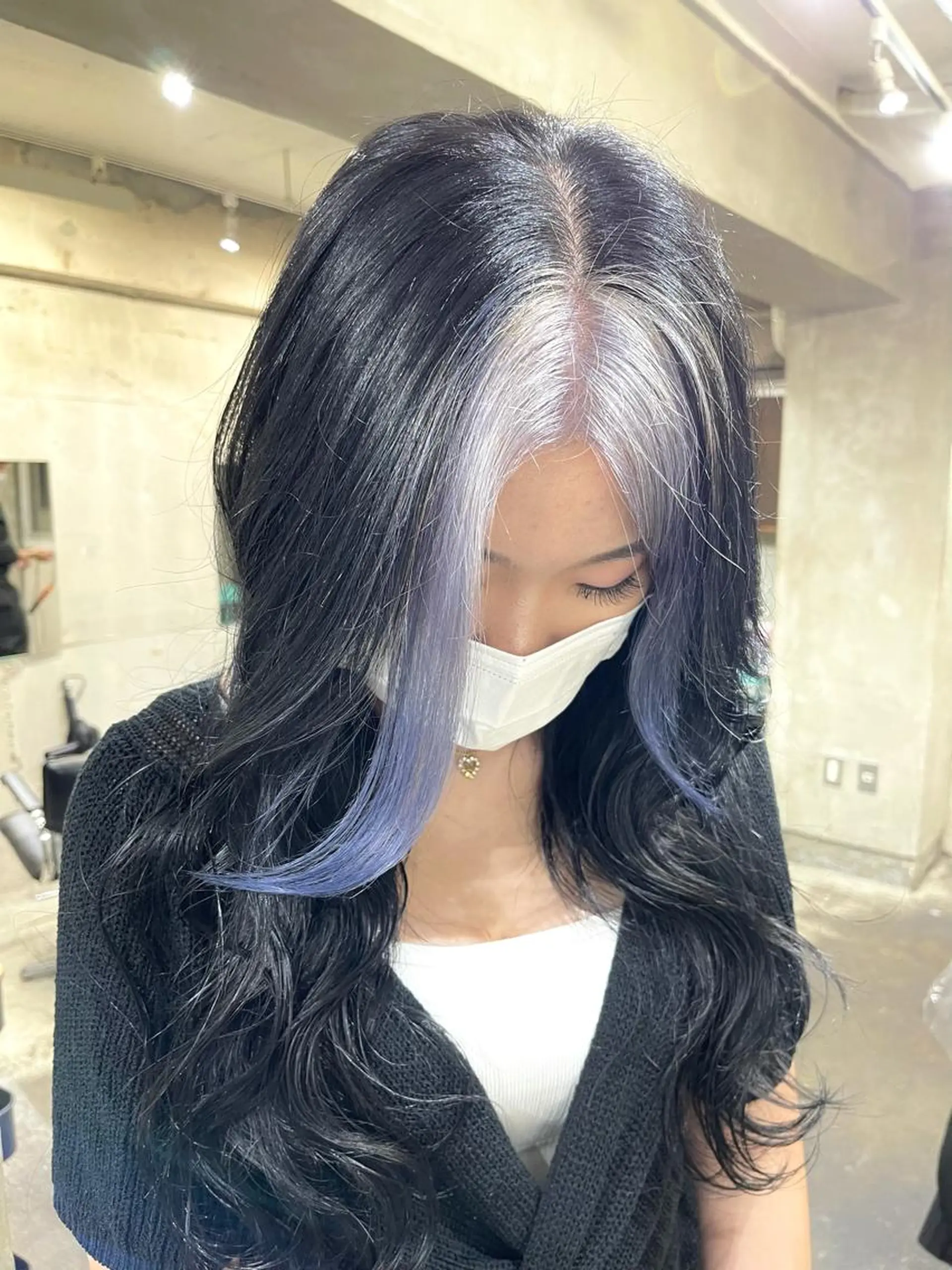 ロング カラー ヘアカラー トリートメント デザインカラーとハイ トーン/HIROKIのヘアスタイル