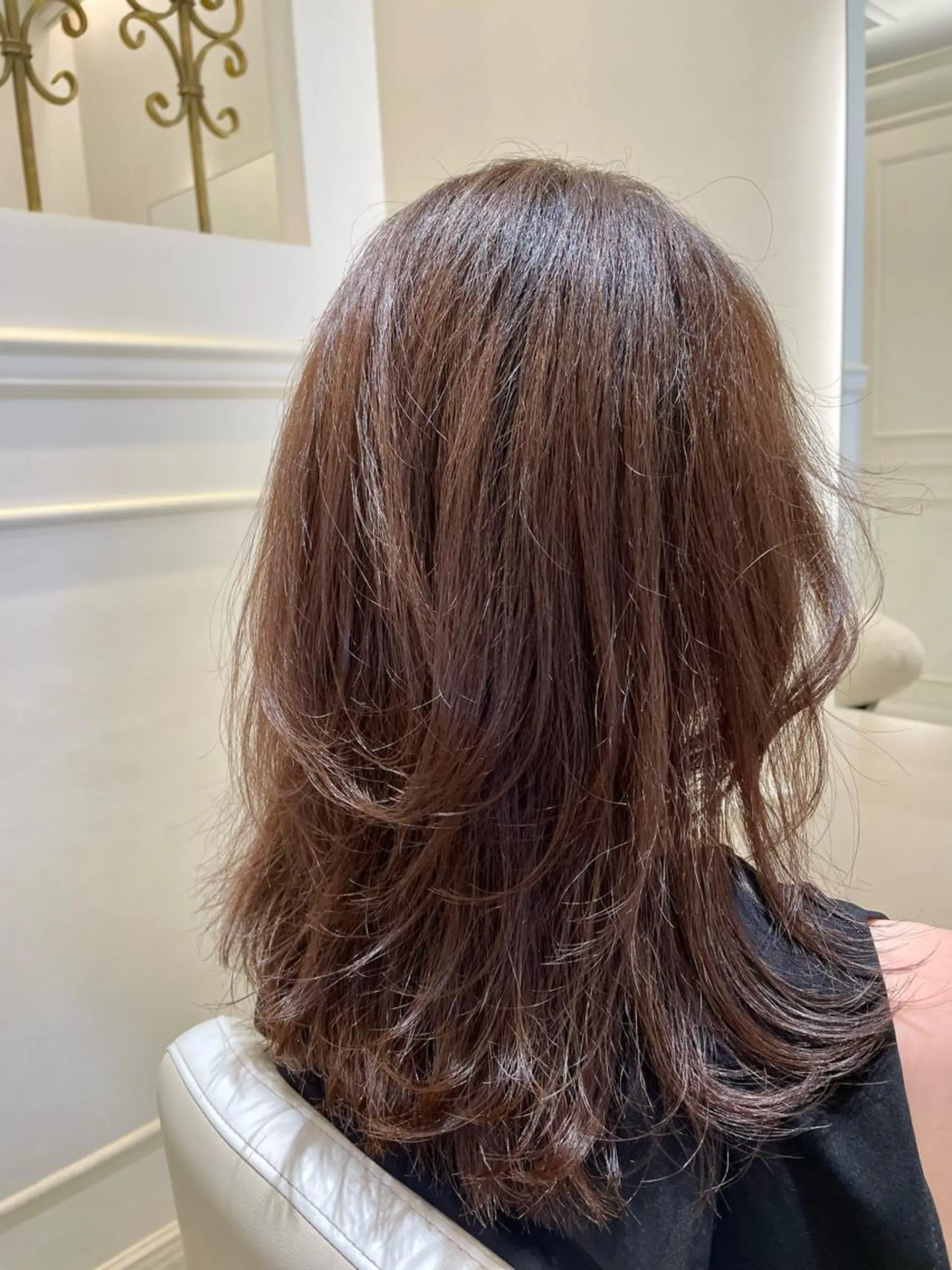 ミディアム 🍒顔周り/レイヤー /韓国風/アリサ🍒のヘアスタイル