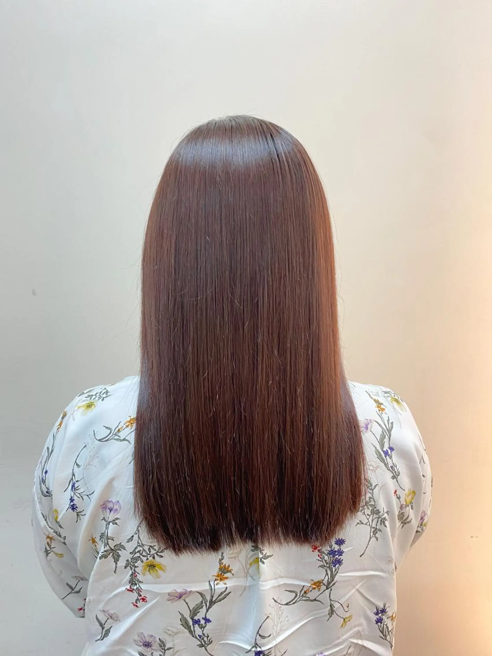 ロング ピンクブラウン 🍒透明感カラー/ emiri🍒のヘアスタイル