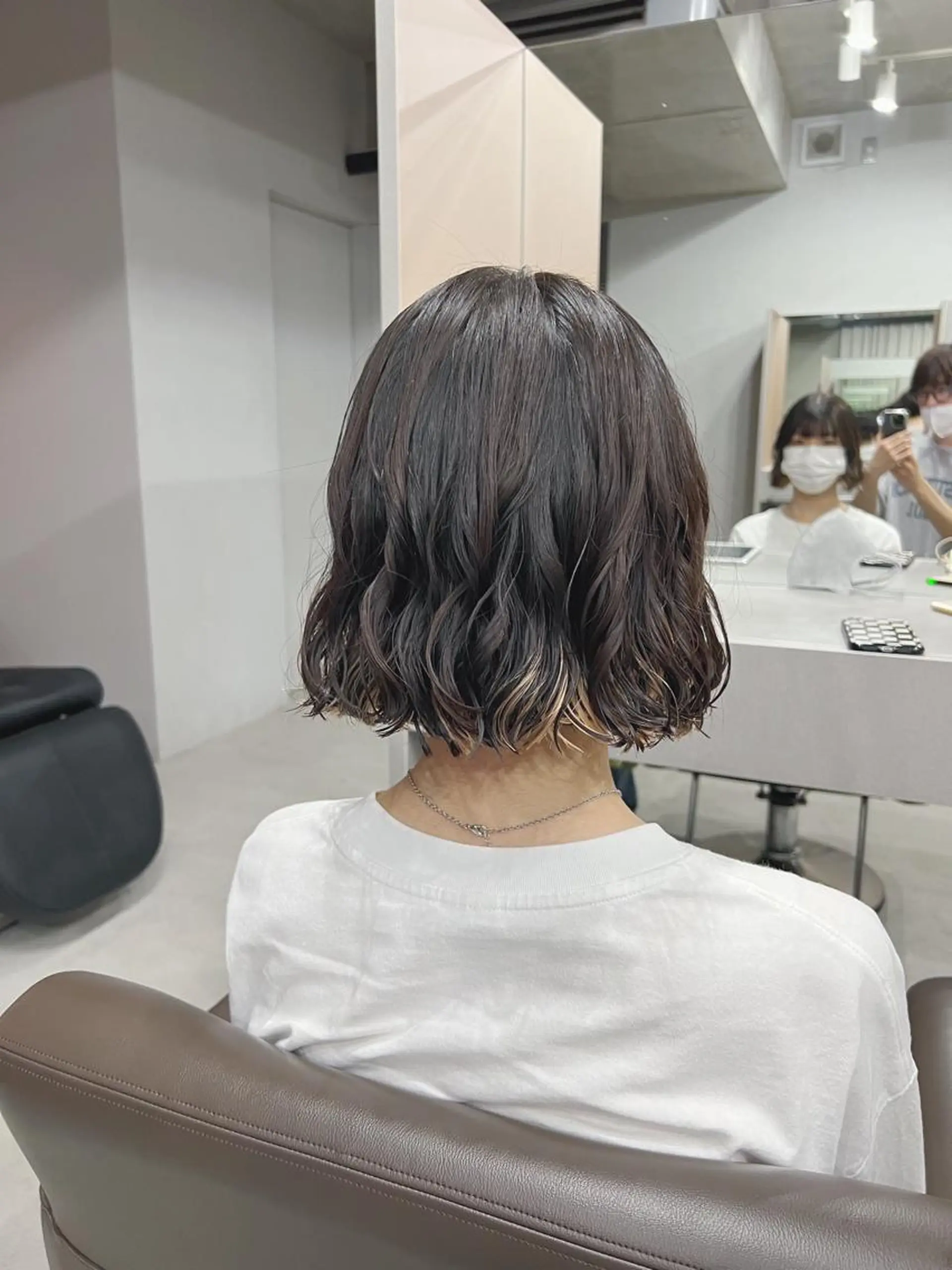 パーマ ボブパーマコテ巻き風 パーマNo1深江秀平のヘアスタイル