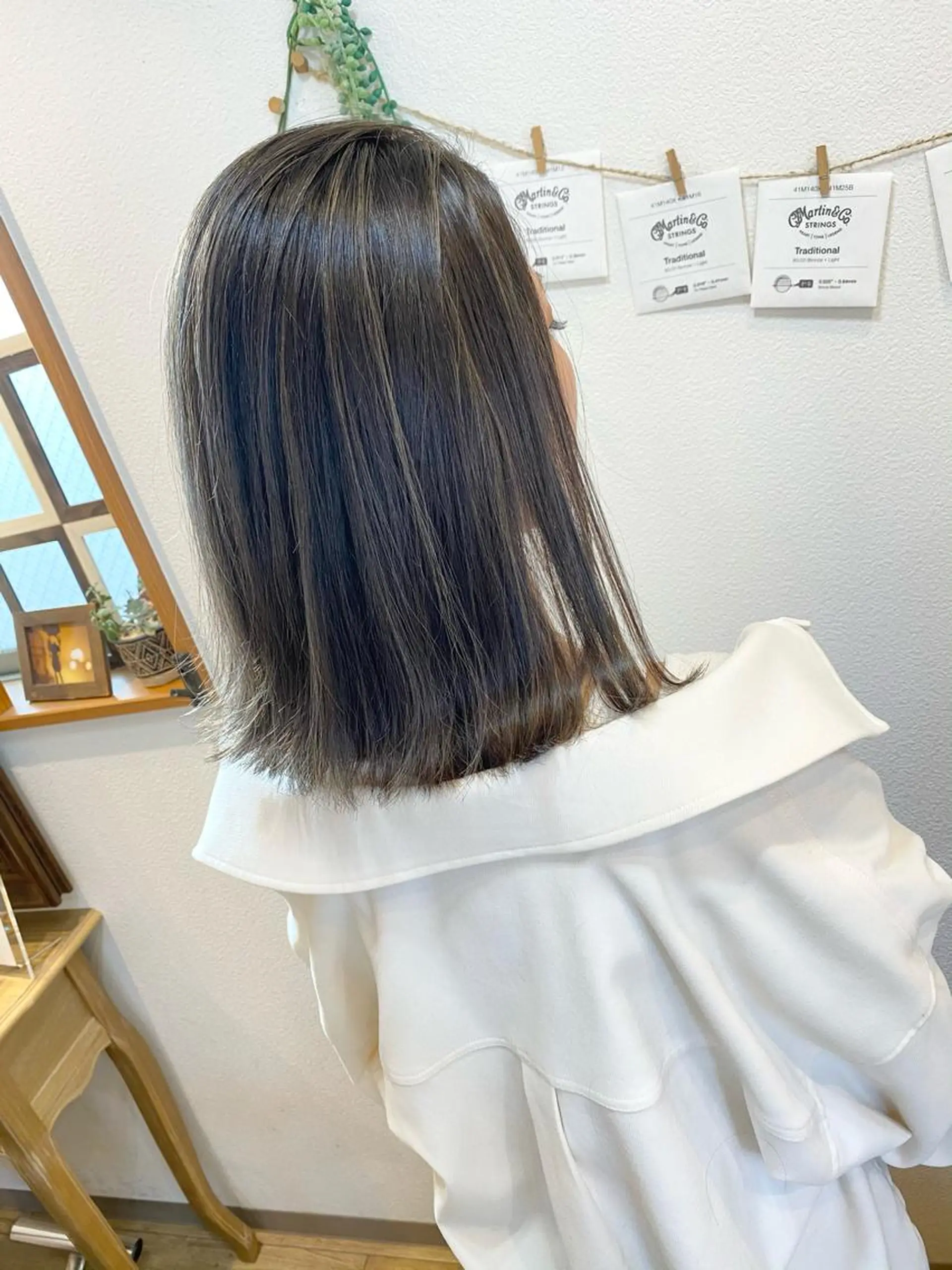 ミディアム カラー ショート、ボブ シマダマサトのヘアスタイル