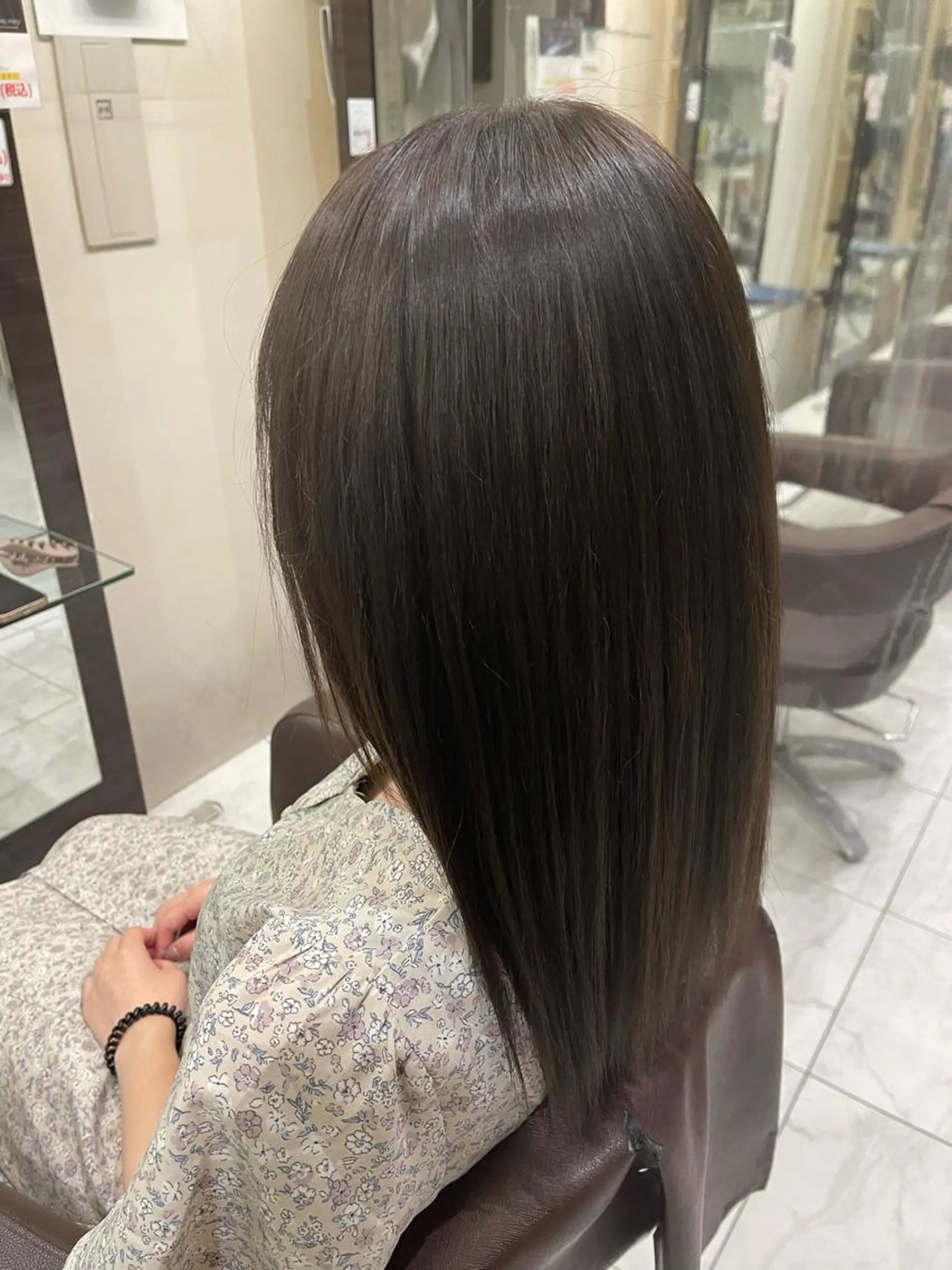 ロング カラー グレージュ ❄️メンズカット 落合諒❄️のヘアスタイル