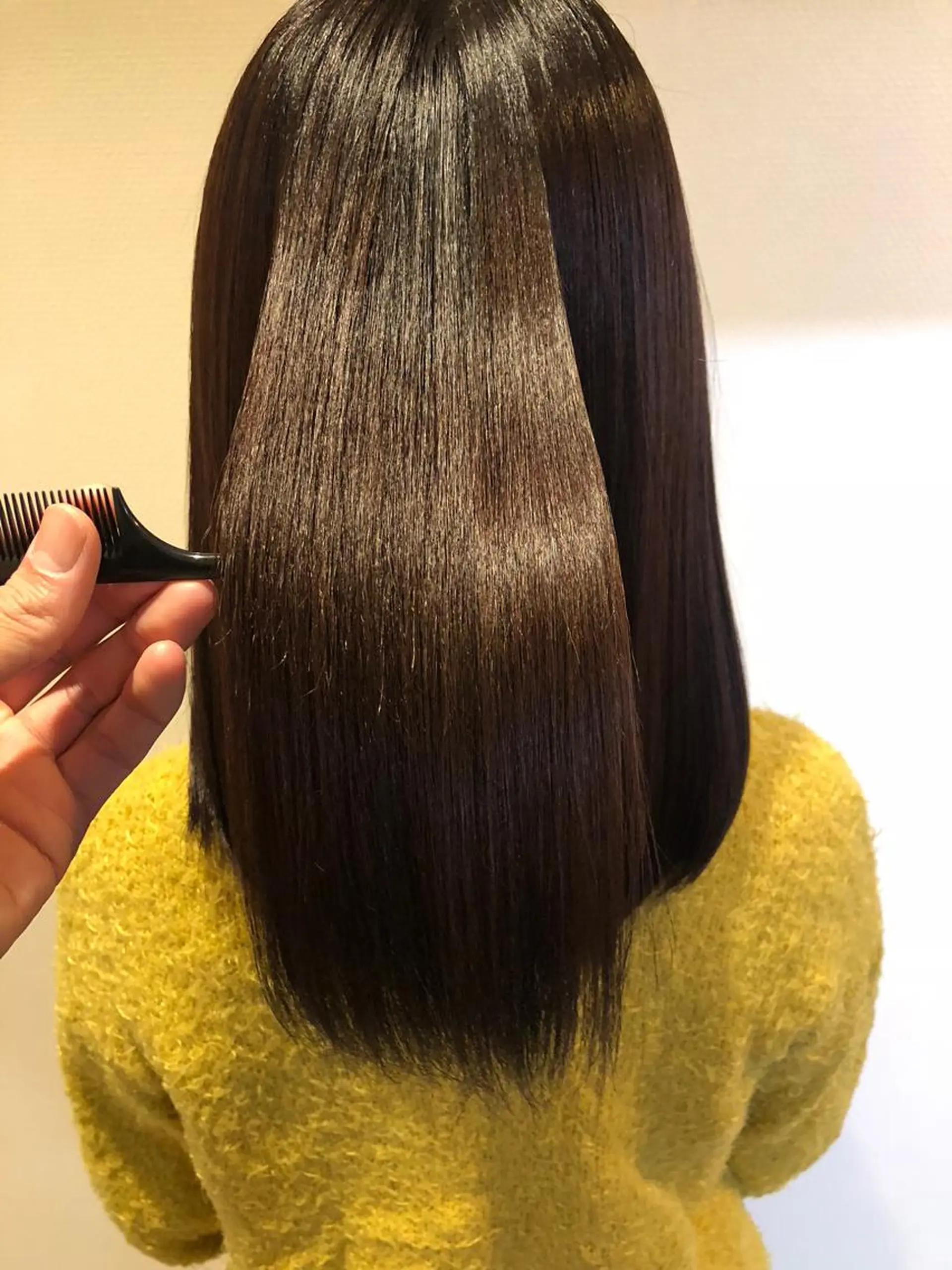 ミディアム パーマ 大人艶カラー/ ショートカット　辻岡のヘアスタイル