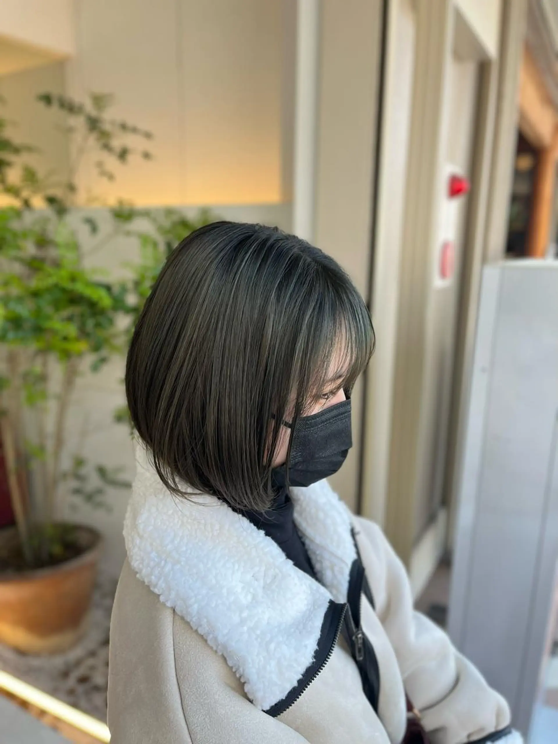 ショート 縮毛矯正 トリートメント ヘアーデザイン arのヘアスタイル