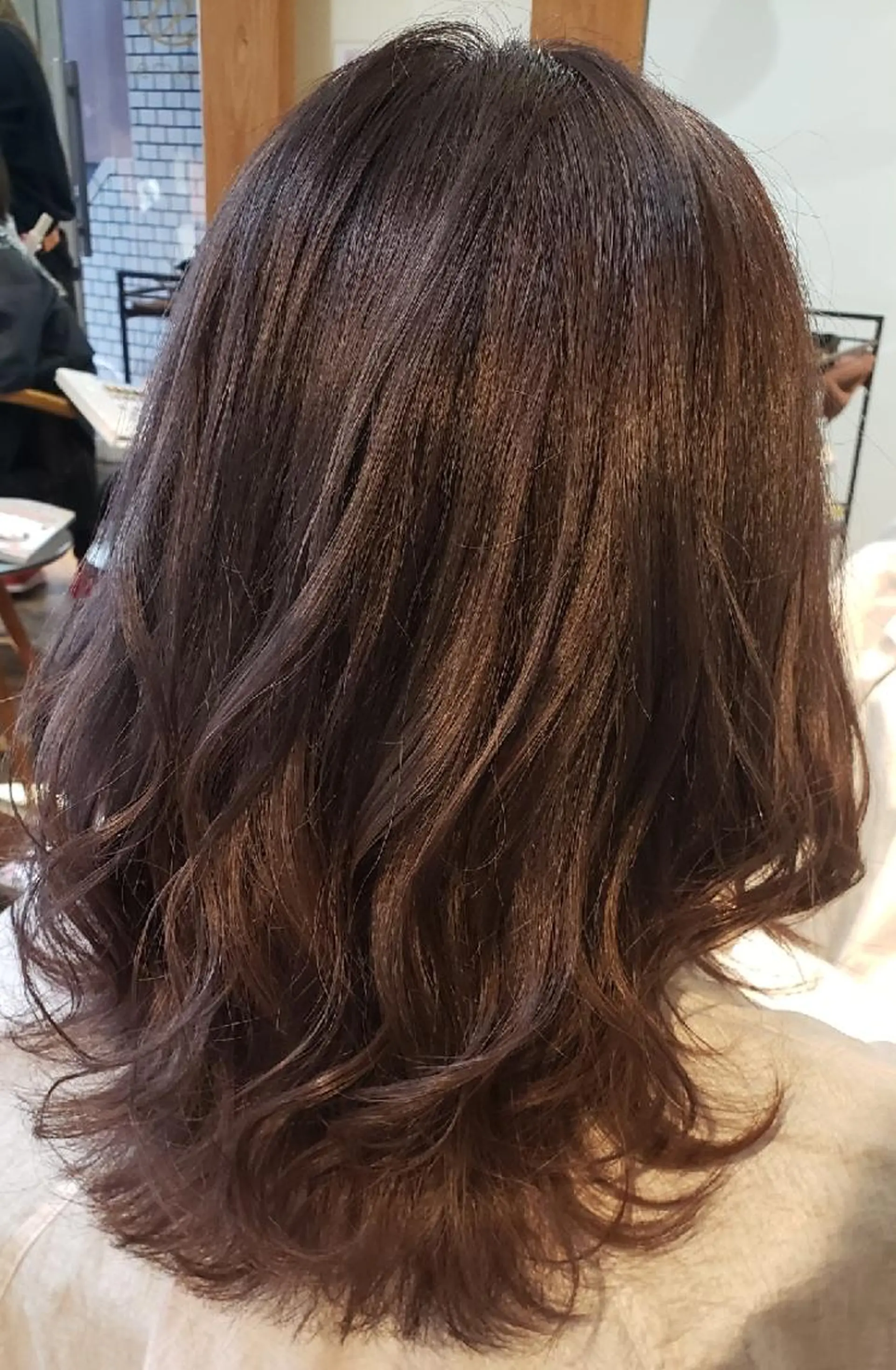 ミディアム カラー 長岡 健一のヘアスタイル