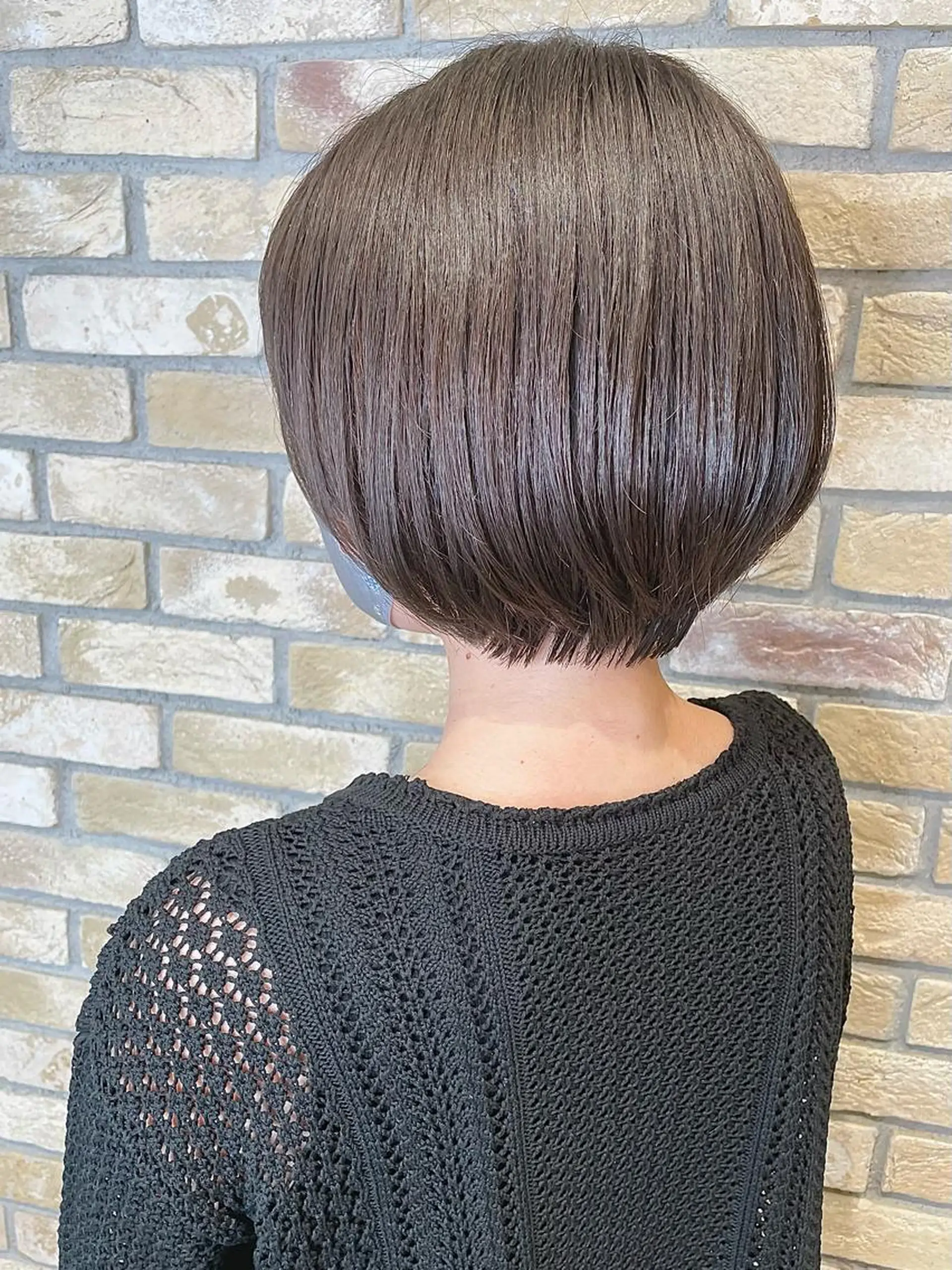 ショート 丸みショート ショートヘア 🌟透明感カラー 🌟松岡勇輝のヘアスタイル