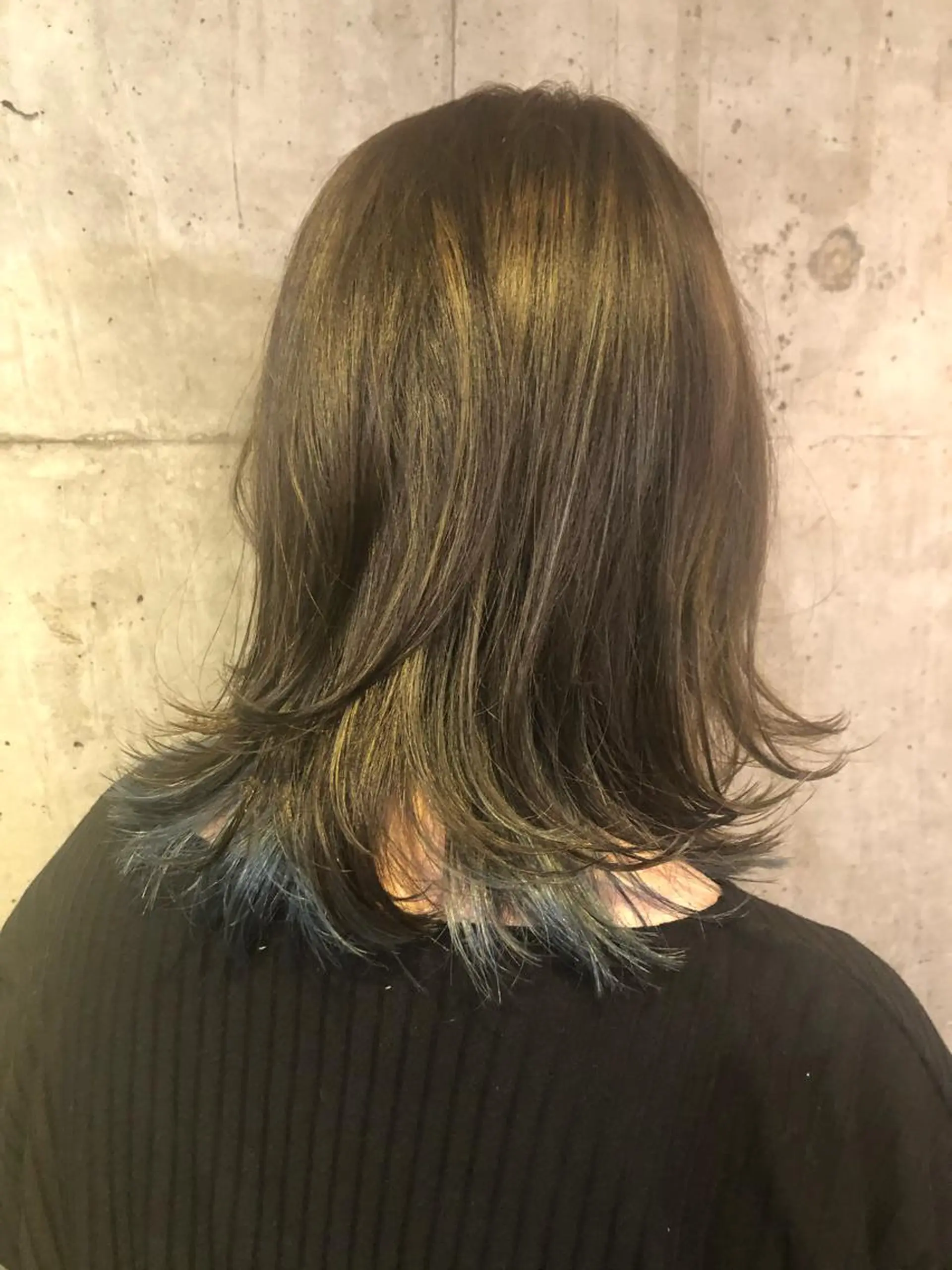 ミディアム カラー ✂︎岡根 京花✂︎のヘアスタイル