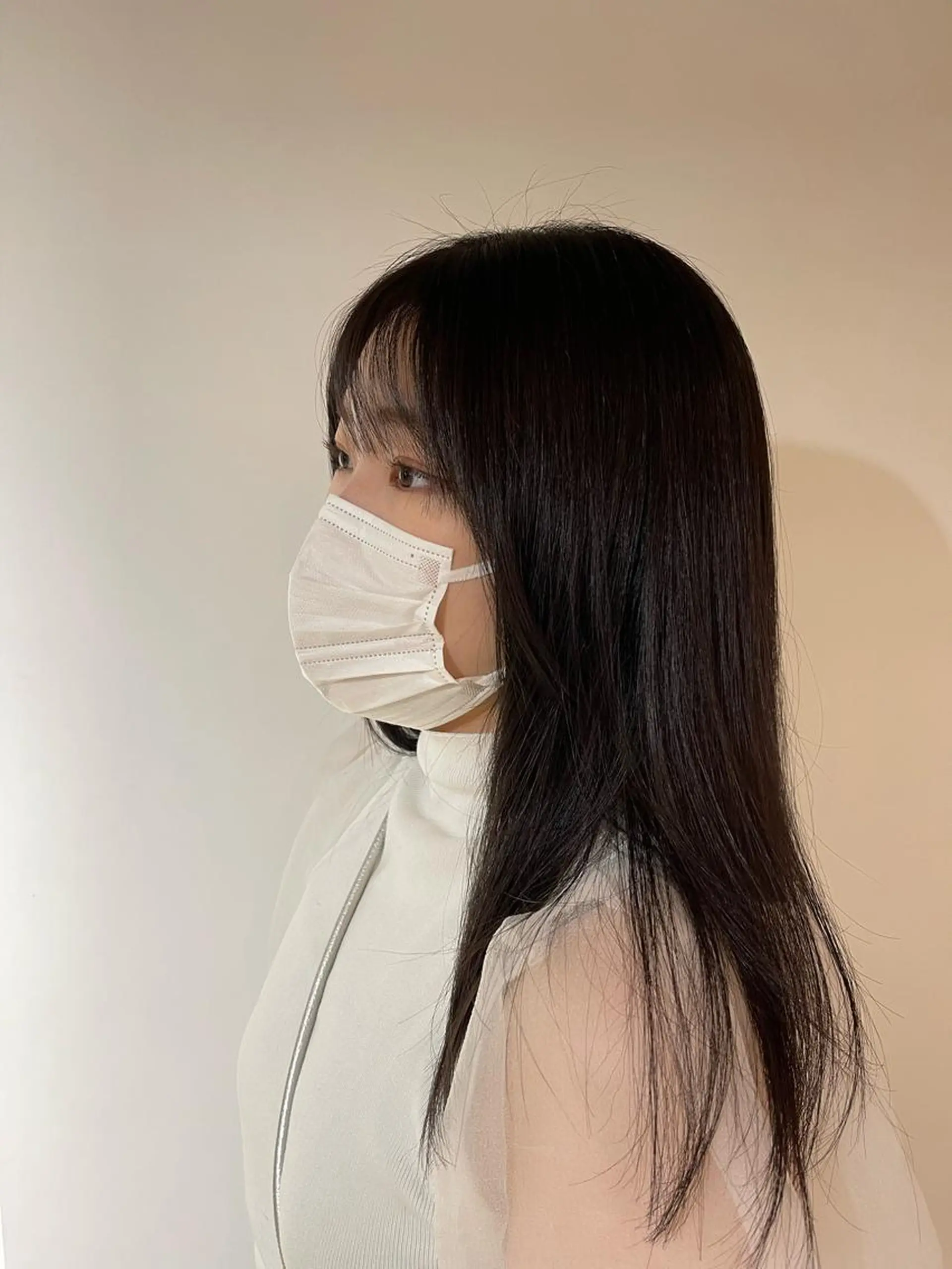 カラー 黒髪 ボブ/レイヤー /河内温太のヘアスタイル