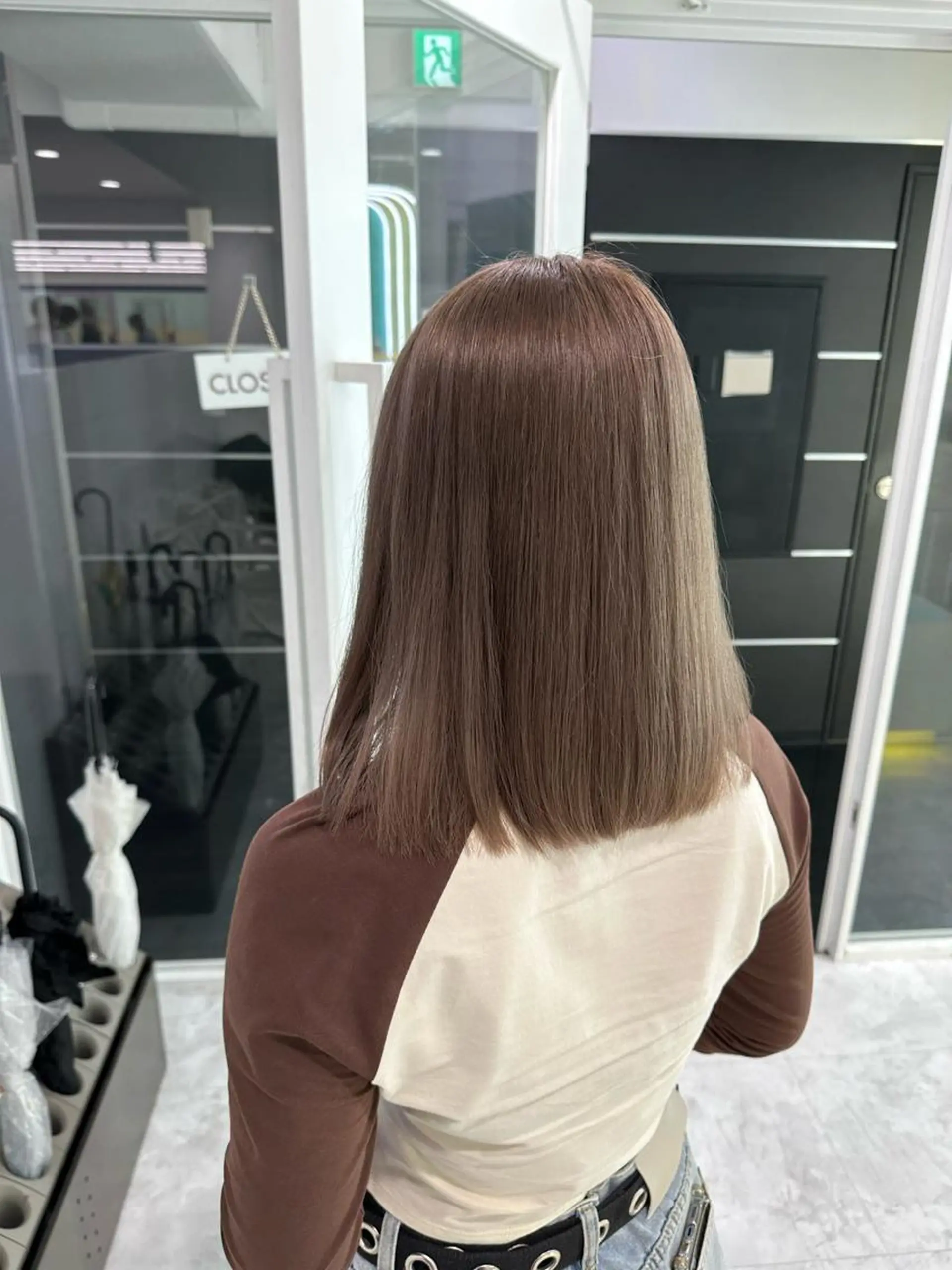 ショート 肌なじみベージュ 🦋azu🦋のヘアスタイル