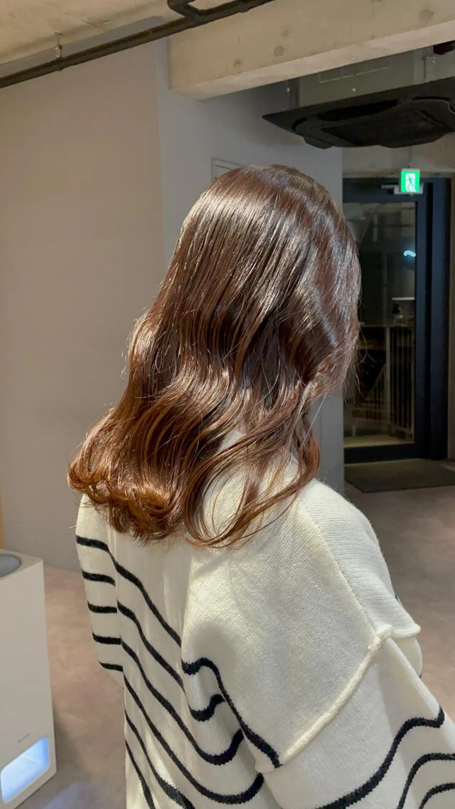 ミディアム 葉月/ボブ/ 透明感カラー／中目黒のヘアスタイル