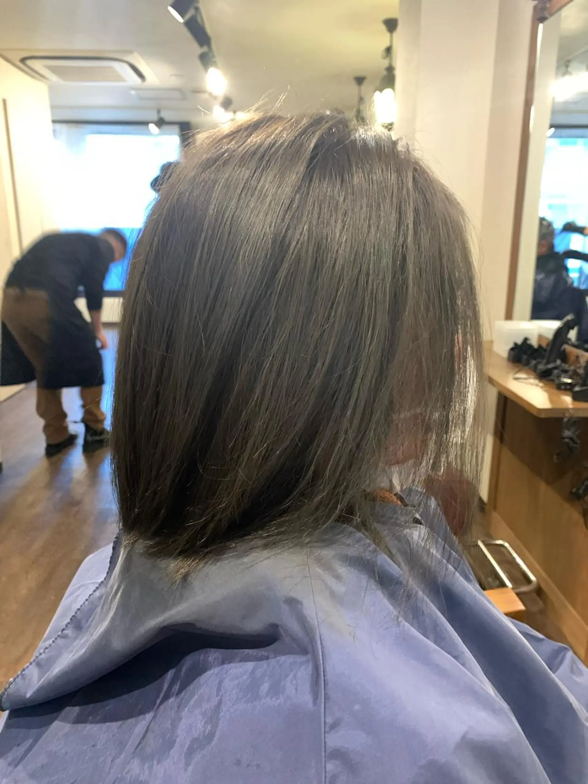 ショート LUCIA所属・透明感カラー/ブリー チ無し/瀧田恭平のヘアスタイル