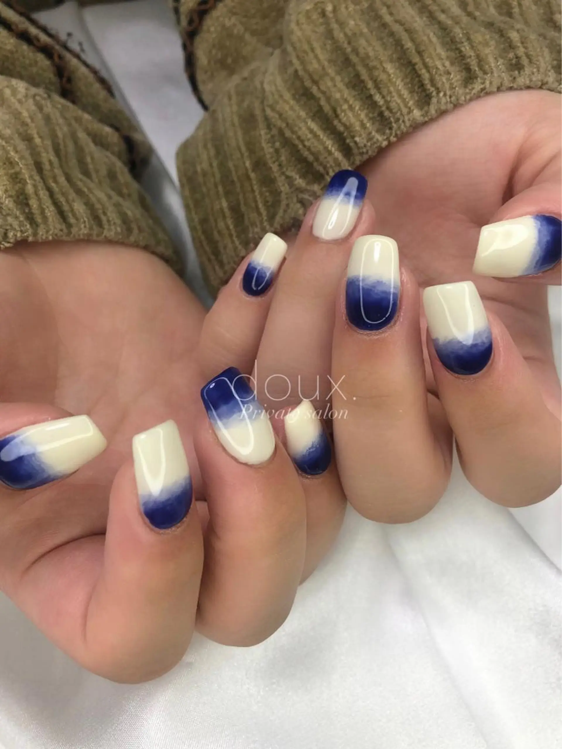 ネイル 韓国ネイル ニュアンスネイル シンプルネイル 春ネイル ハンドネイル doux. nailのネイルデザイン