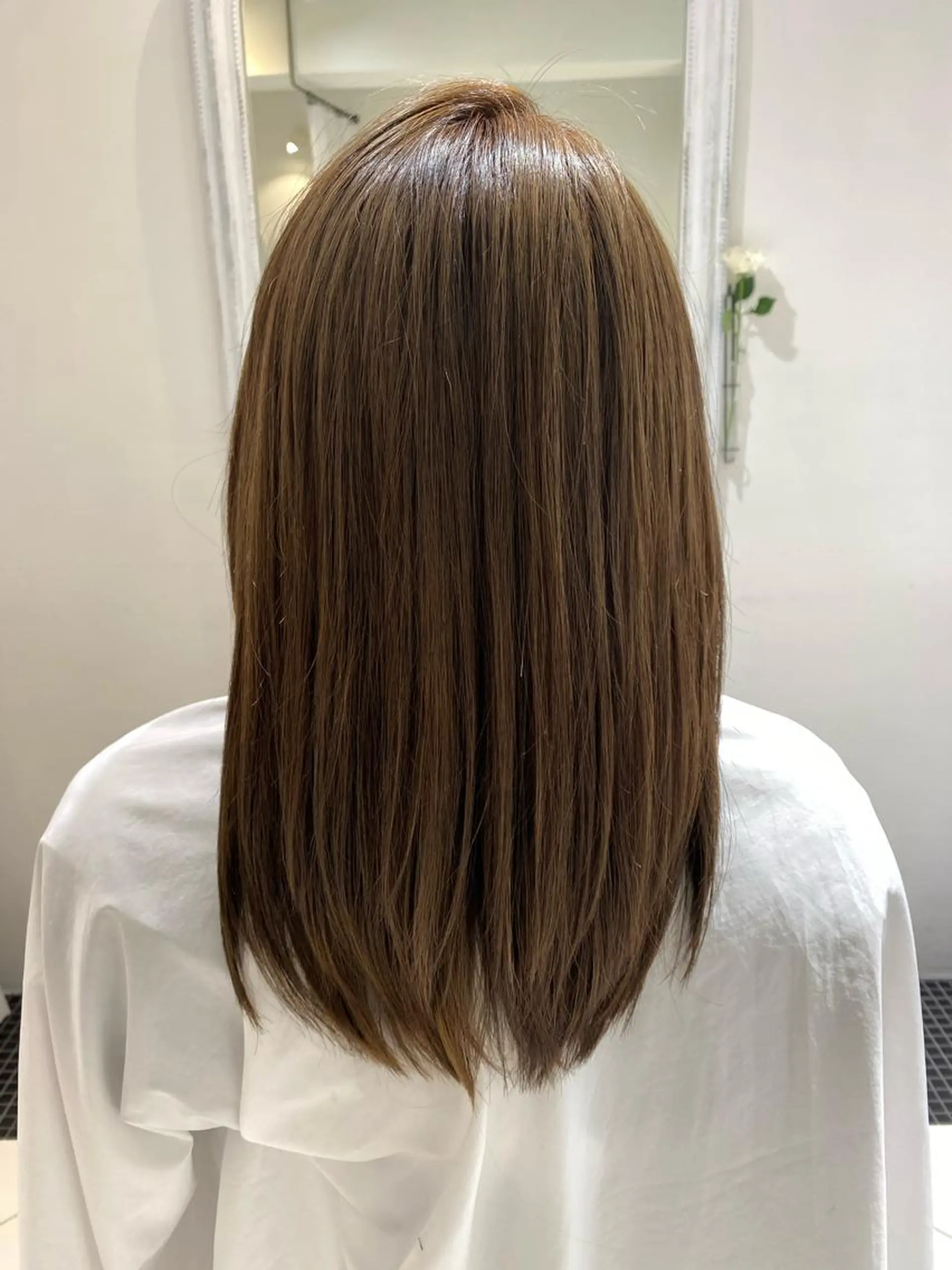 カラー ducha所属・DUCHA Tomida naoのヘアスタイル