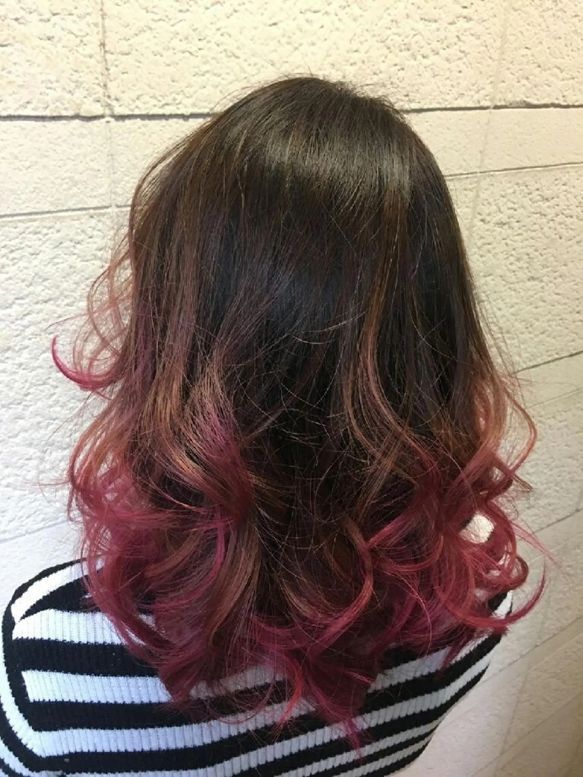 ミディアム alpha. カラーエクステ下妻のヘアスタイル