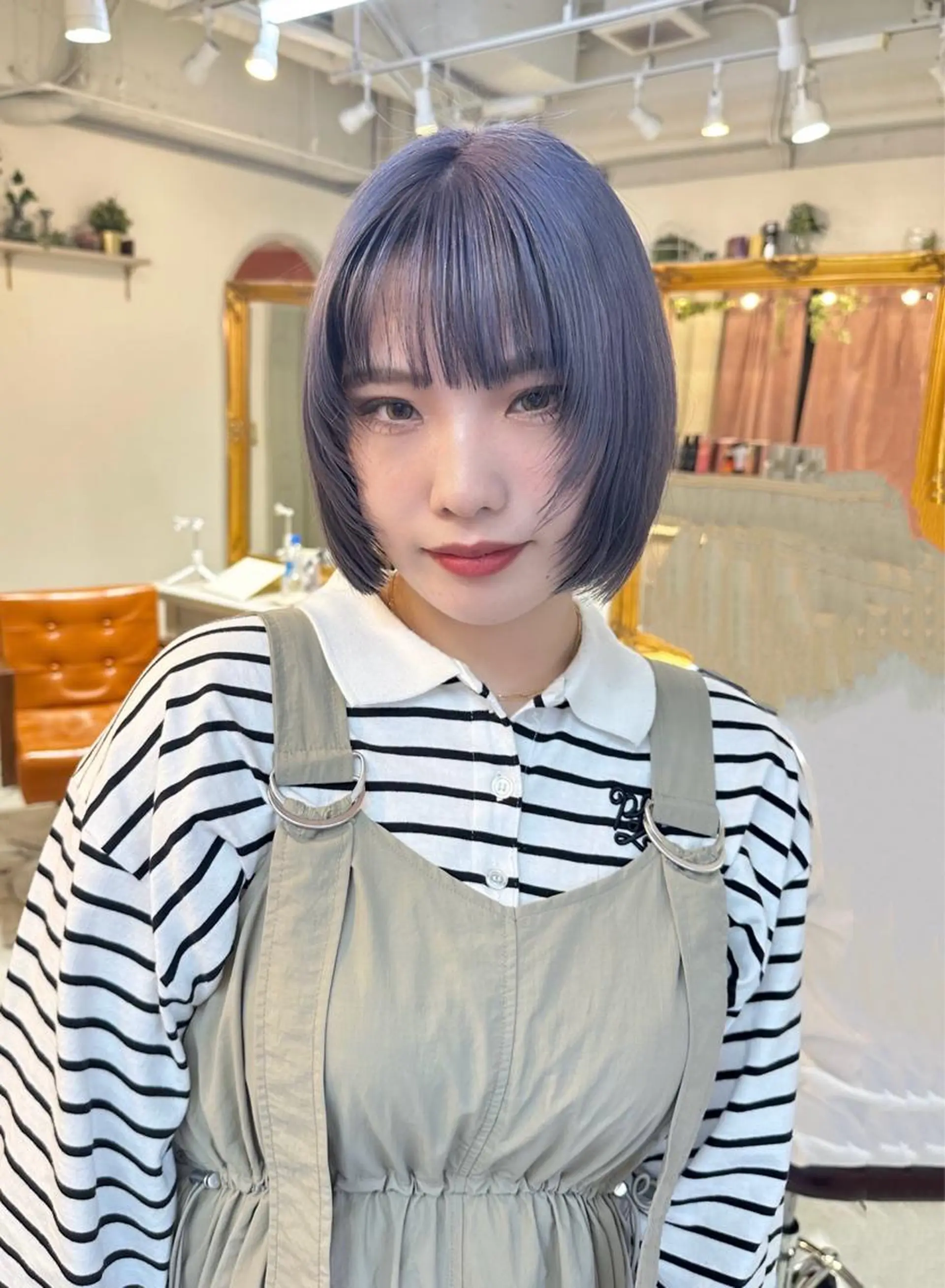 ショート 顔まわりレイヤー レイヤーカット カット ヘアカラー 浦和美容室 スタイリスト🌼ゆきのヘアスタイル