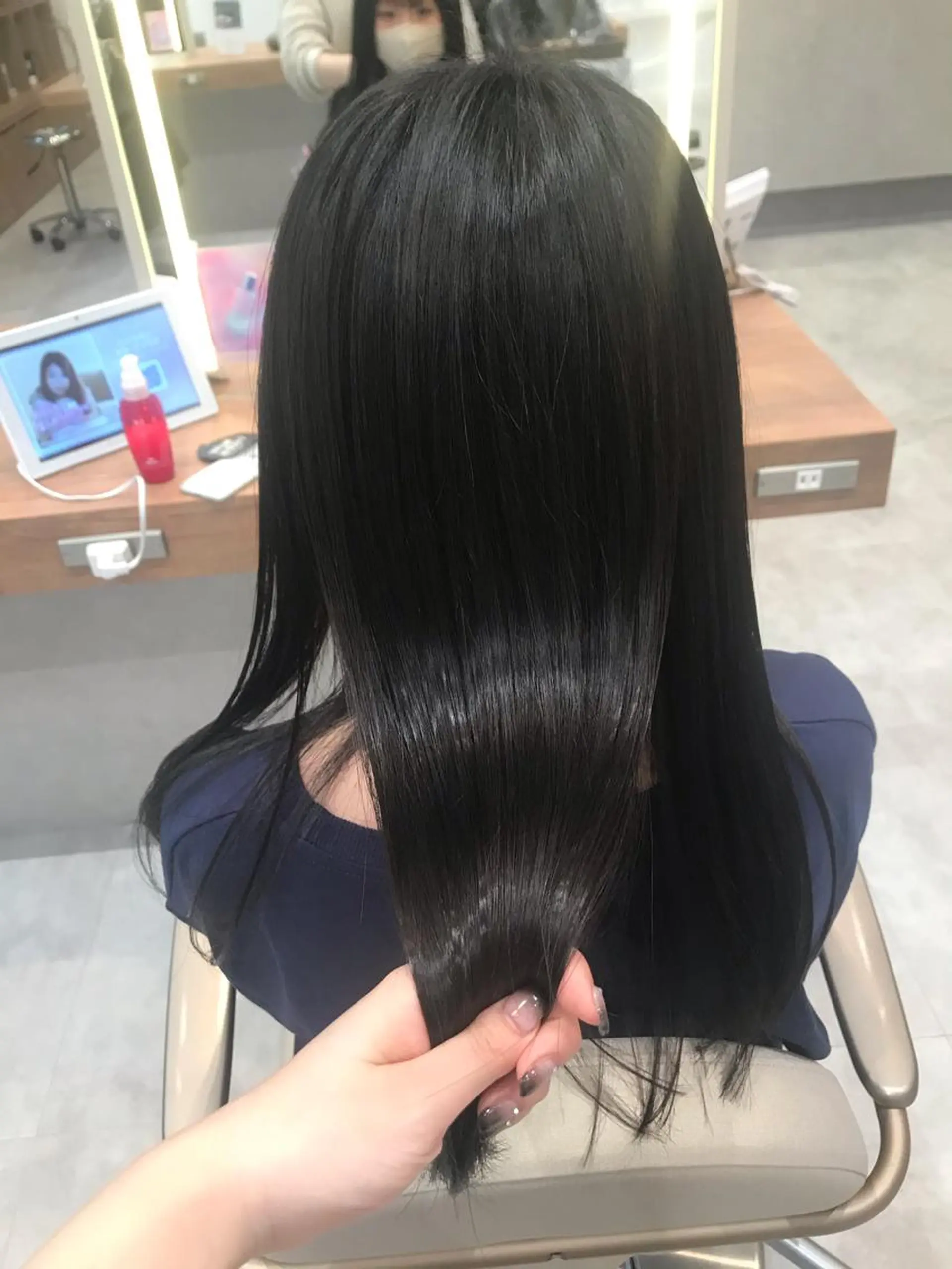 ロング 木野田 萌のヘアスタイル