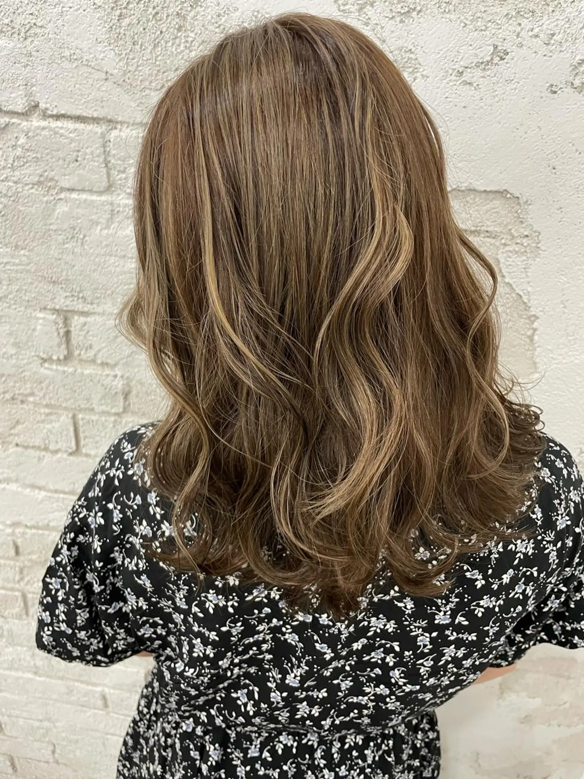 ミディアム カラー 🎀モテ髪ﾐﾙｸﾃｨ ｰ🎀yasunaのヘアスタイル