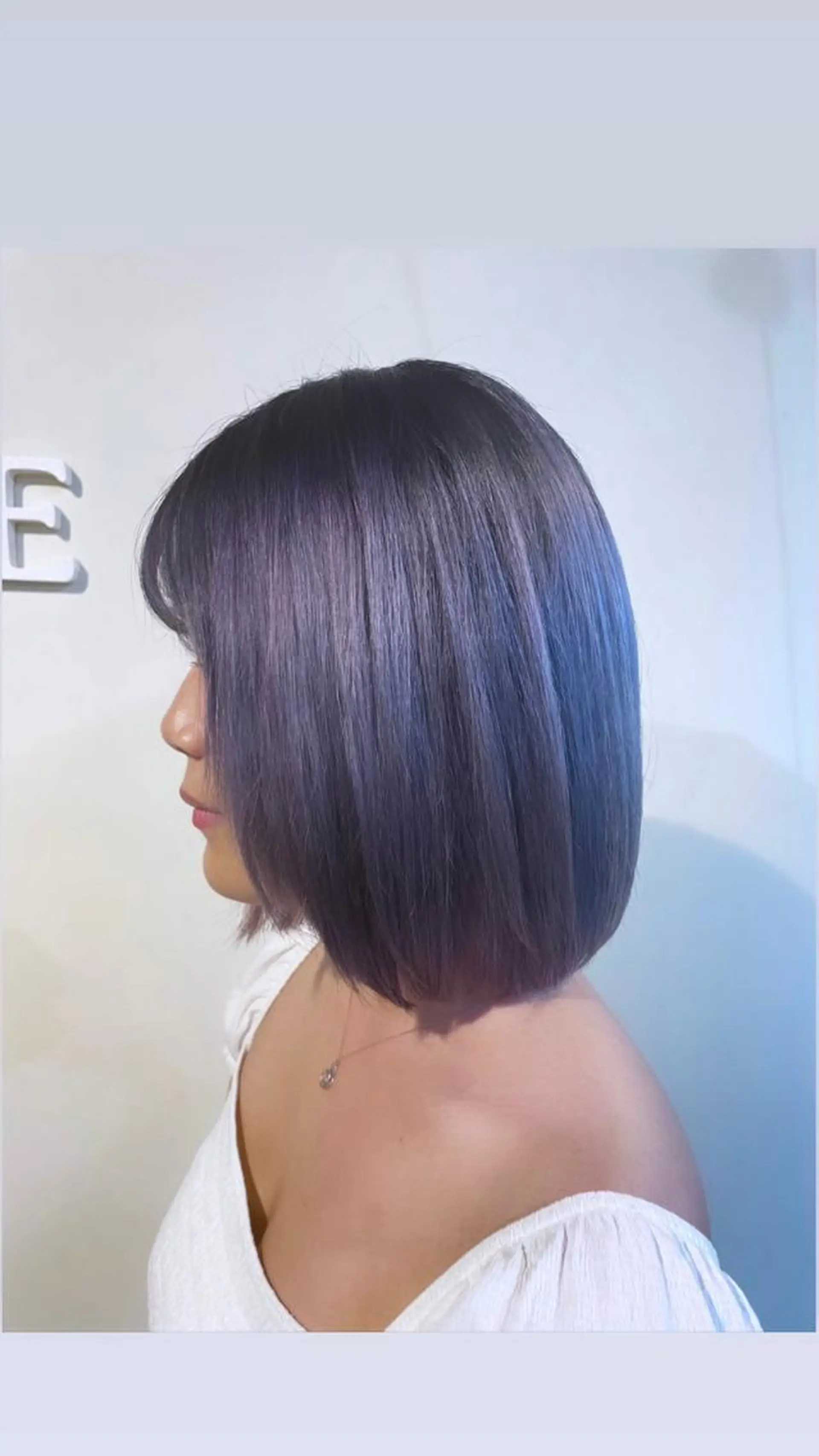 ミディアム アッシュ 🌈8月末までシャ イン輝きハイトーン✨のヘアスタイル