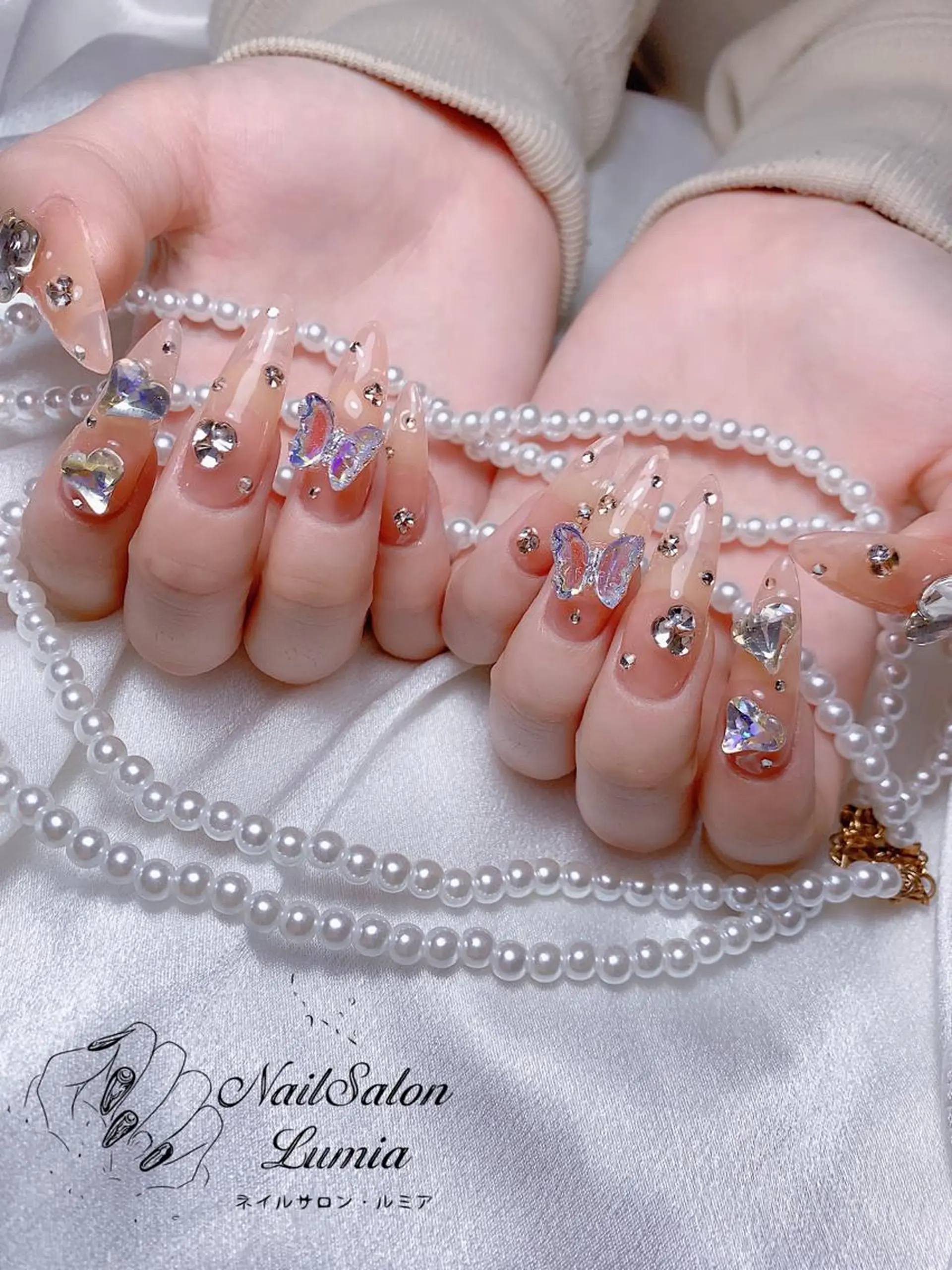 ネイル ハンドネイル ネイルサロン ルミア Lumia 店長のネイルデザイン