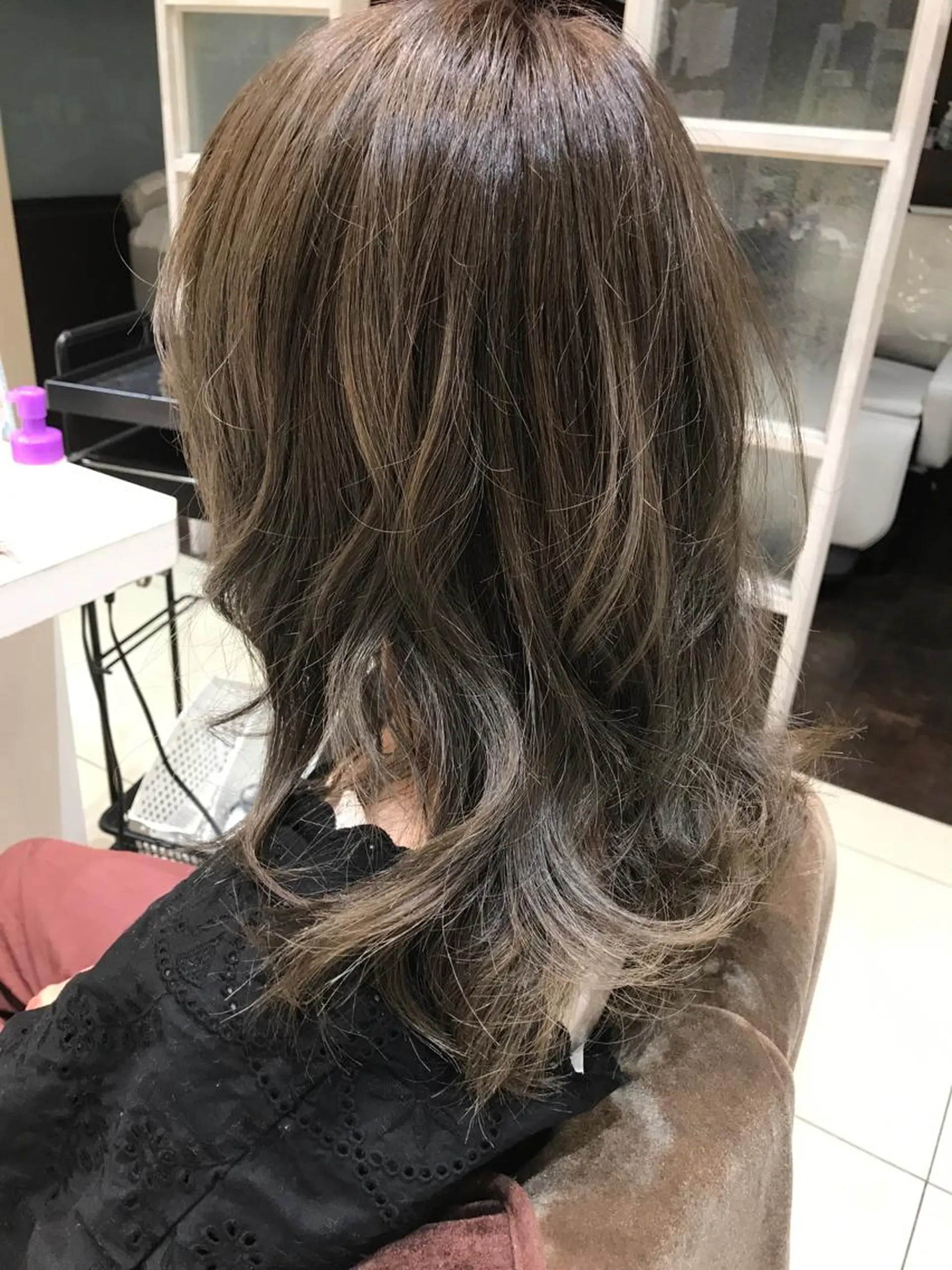 ミディアム カラー はだゆうき @hadadan08のヘアスタイル