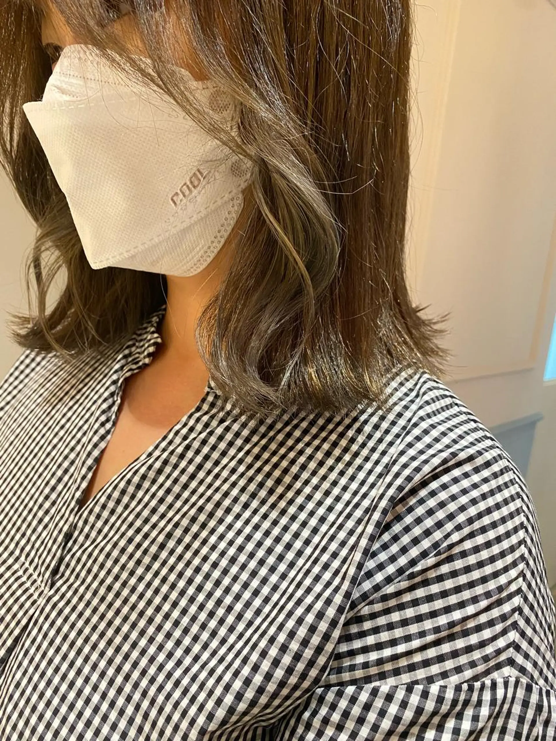 ミディアム ヘアカラー トリートメント 髪質改善✨ miyuuのヘアスタイル