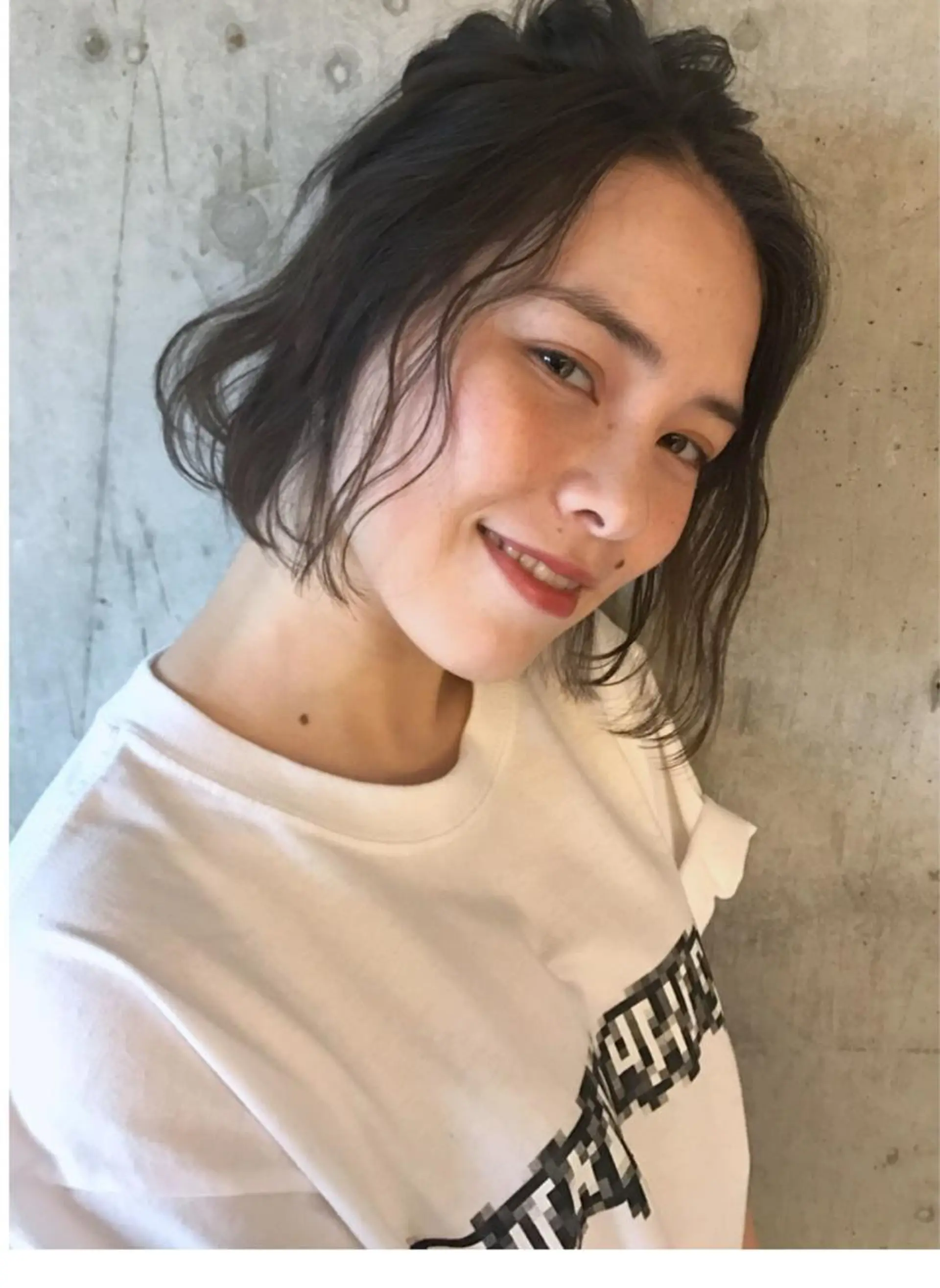 ヘアアレンジ ハーフアップ HOODS hair salon所属・透明感カラー🌿ボブ ✨飛田　ケイのヘアスタイル