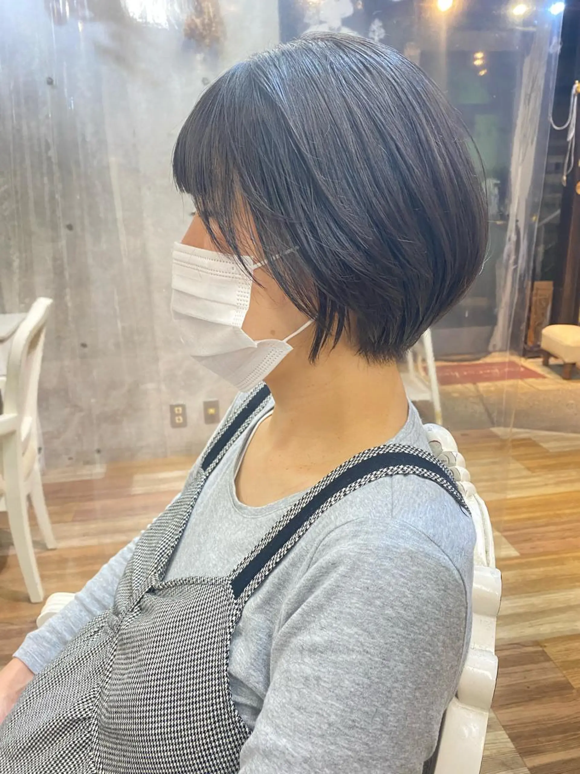 ショート ショートボブ ボブ ショートヘア 梅津 光帆のヘアスタイル