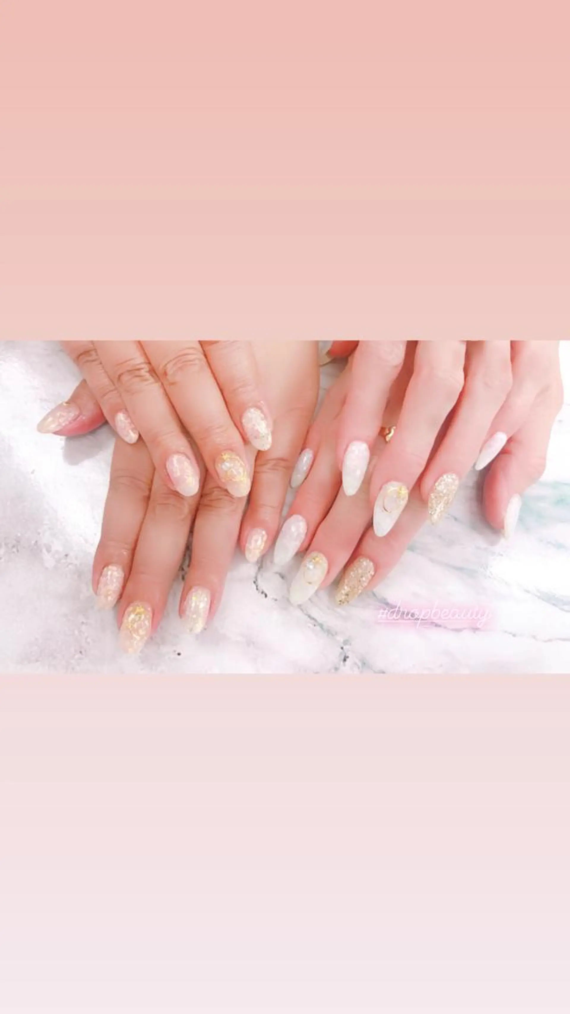 ネイル 長さ出し フットネイル ジェルネイル キラキラネイル 韓国ネイル ネイリストアカデミー 田中のネイルデザイン