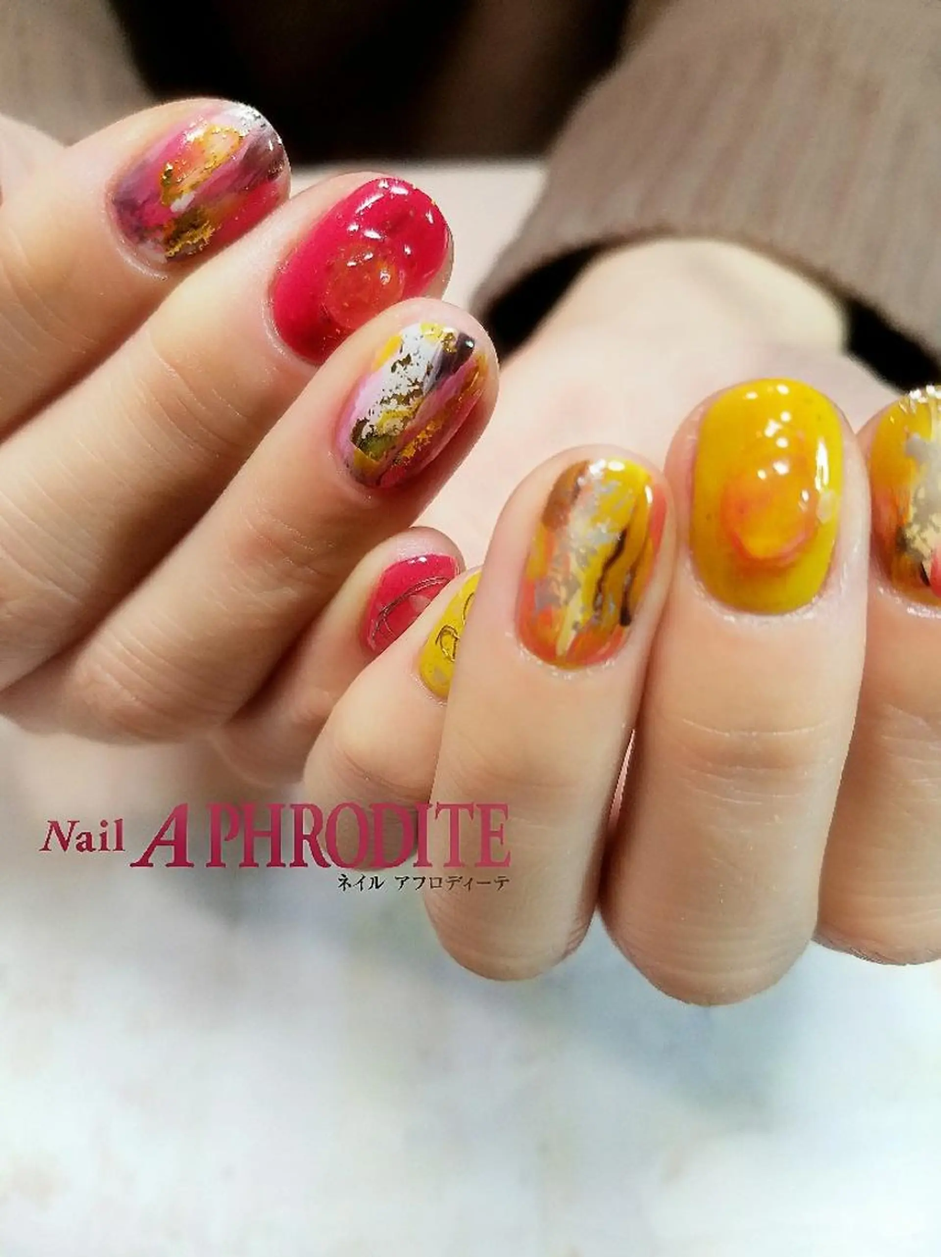 ネイル ニュアンスネイル Nail Aphroditeのネイルデザイン