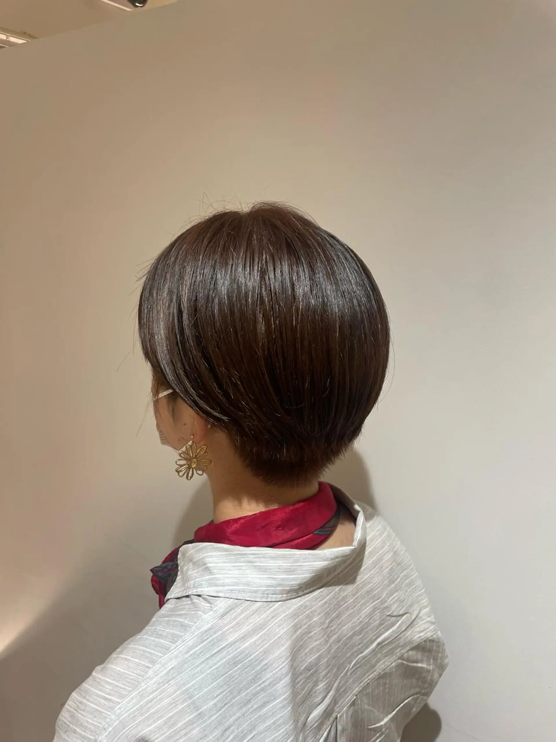ショート カラー ヘアアレンジ レイヤーカット 韓国風/yukinoのヘアスタイル