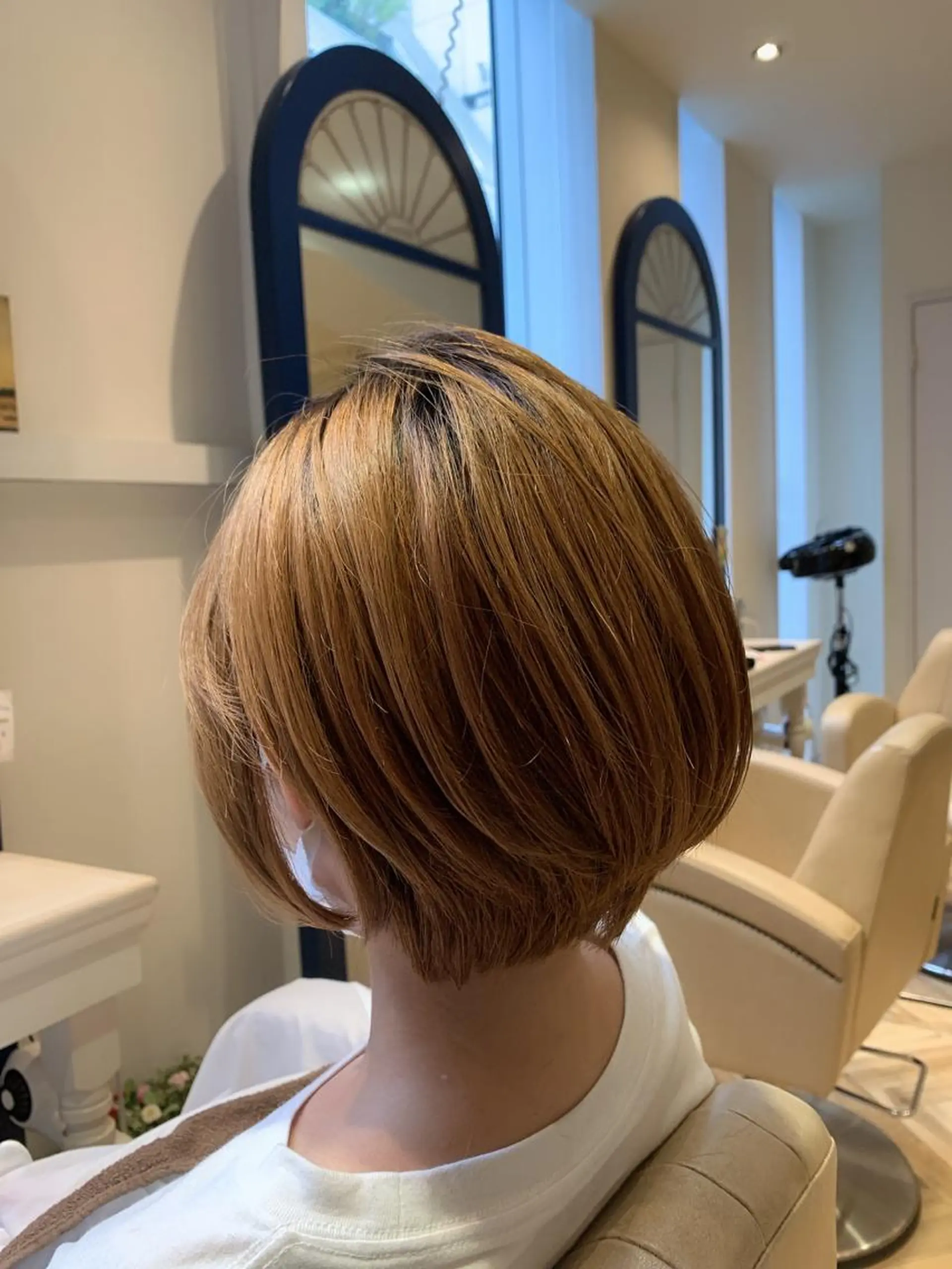 ショート 縮毛/ショート/ ボブ/レイヤー/小原のヘアスタイル