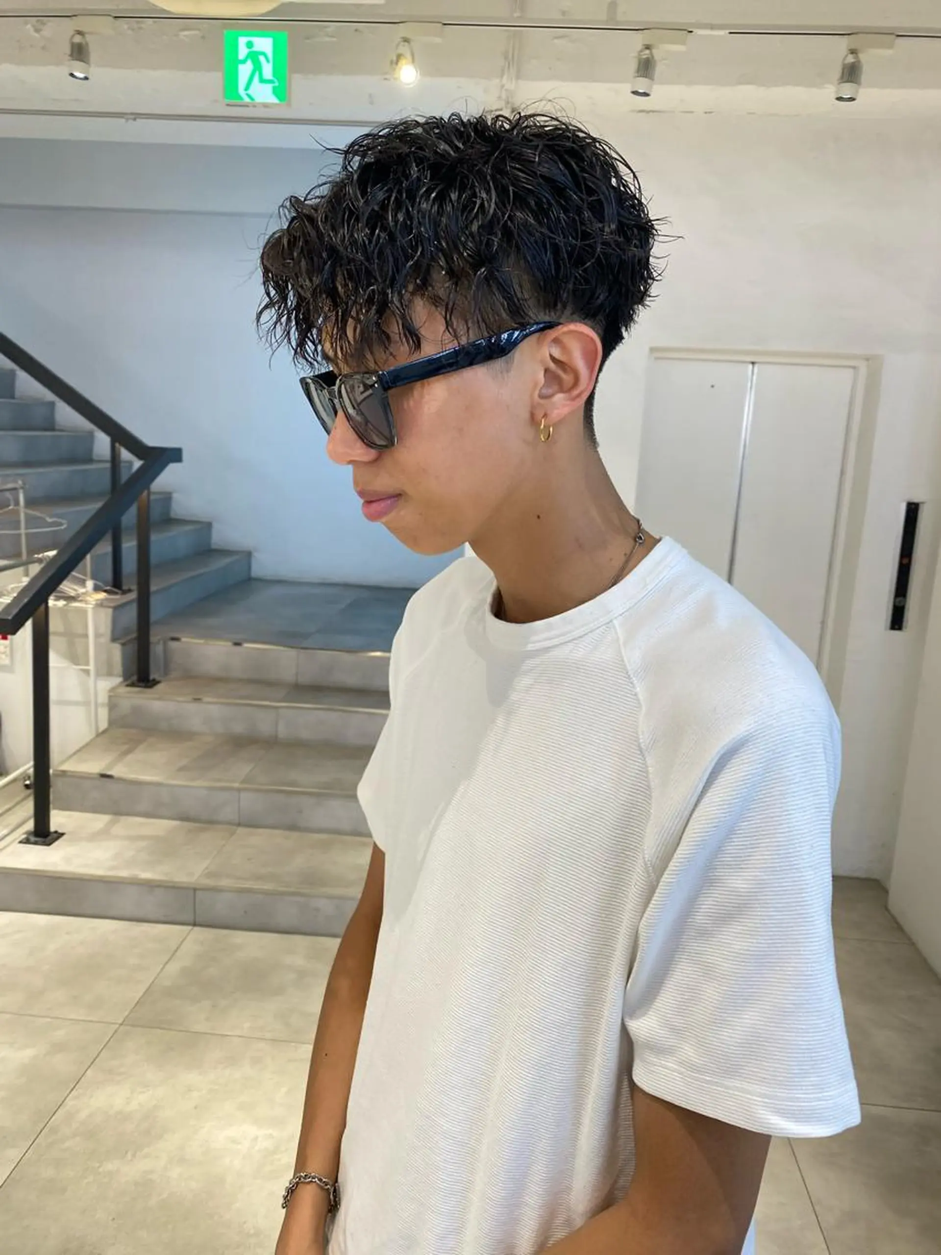 パーマ メンズ 新宿【メンズパーマ】 塩澤太一のヘアスタイル