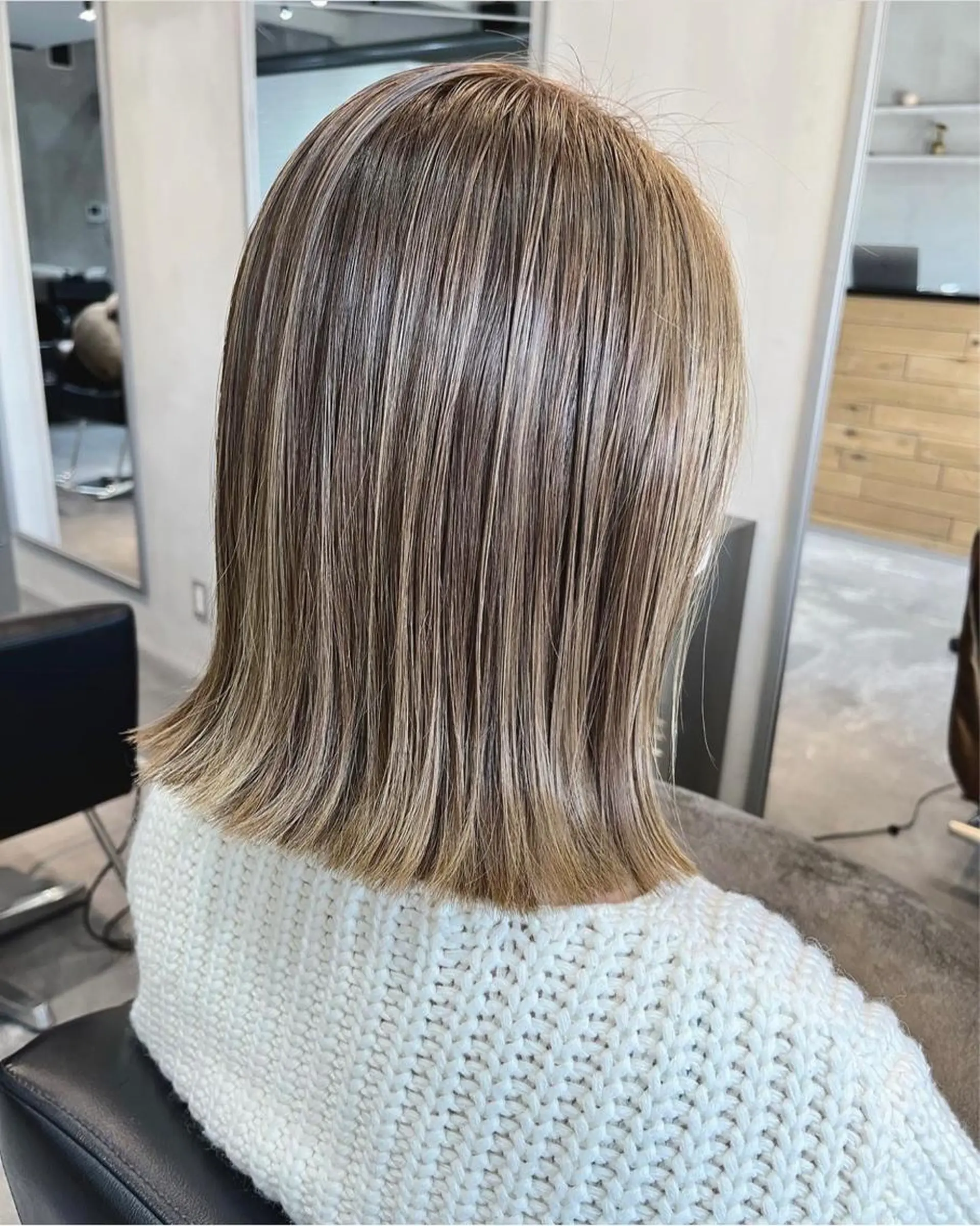 ミディアム 秋田 峻のヘアスタイル