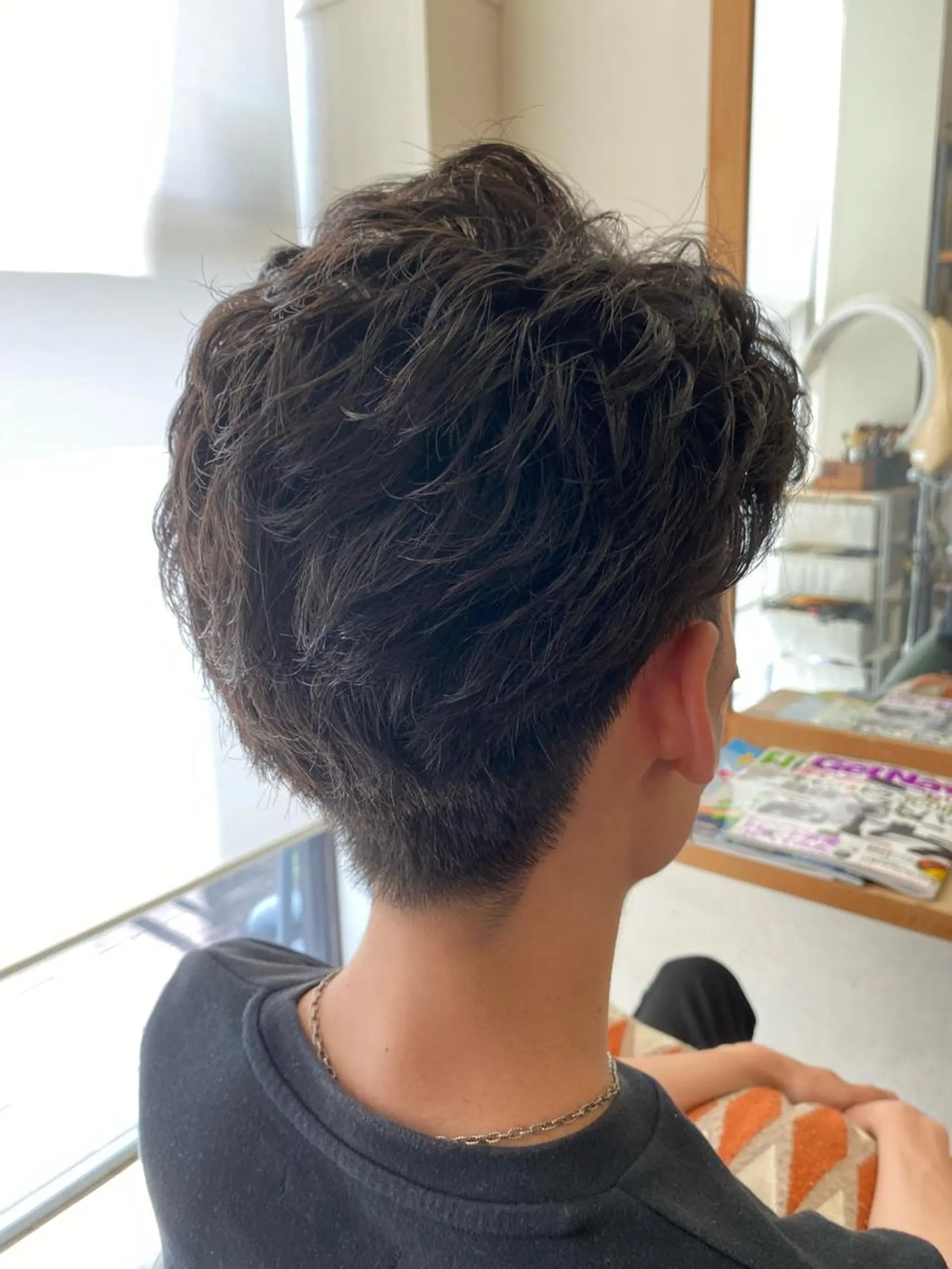 ショート メンズ 西村 恵祐のヘアスタイル