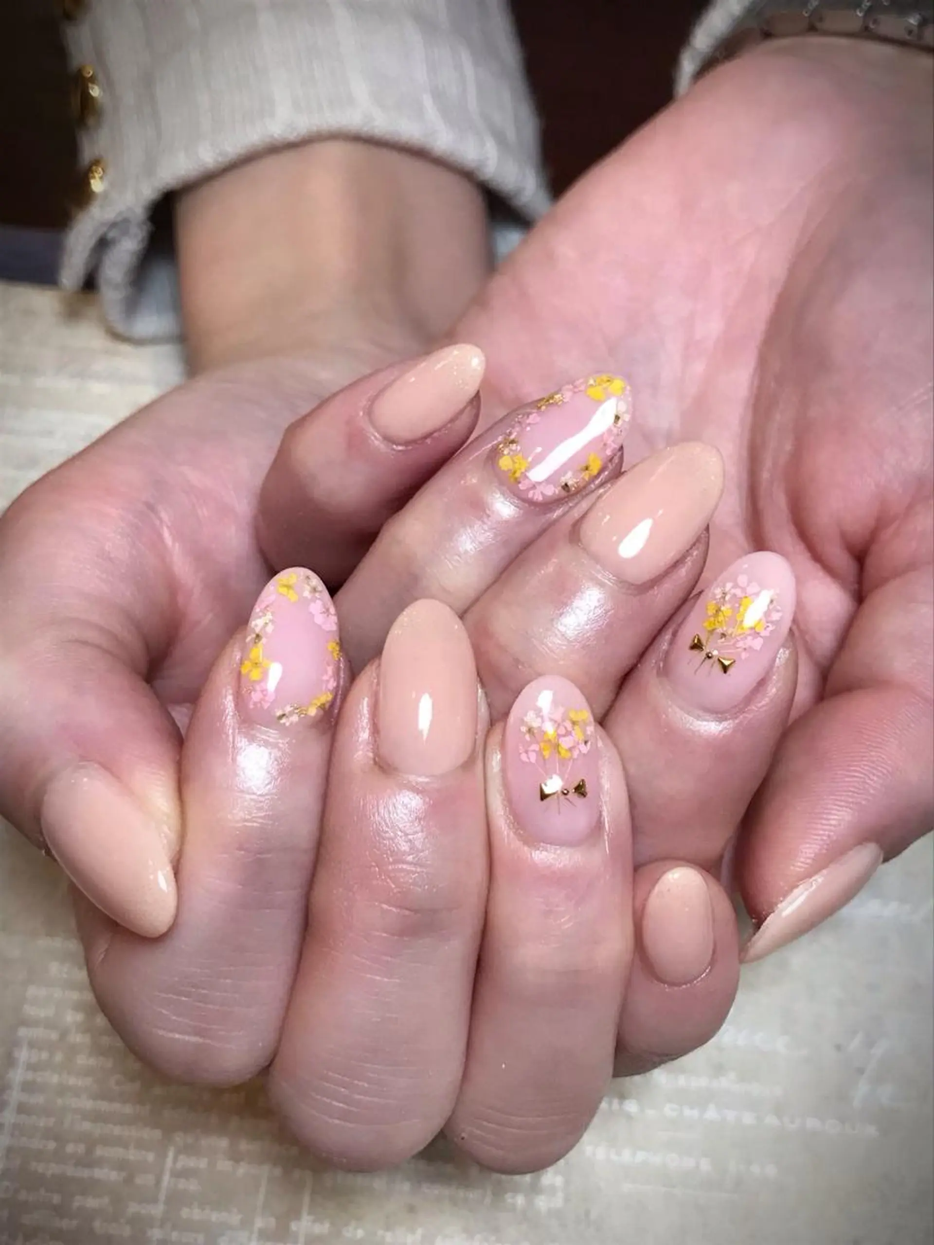 ネイル フラワーネイル ハンドネイル jdn kayokoのネイルデザイン