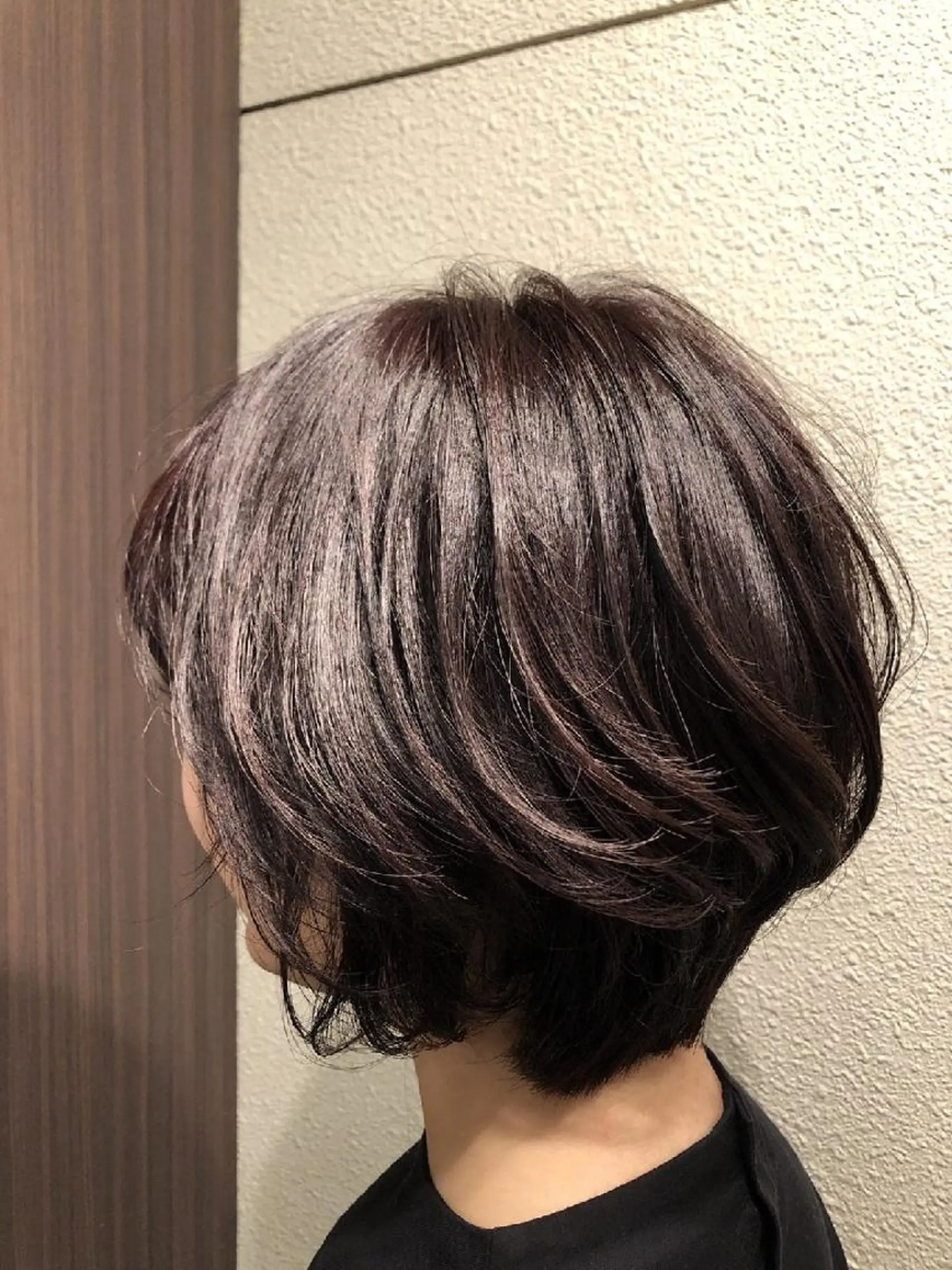 ショート カラー ショートボブ バイオレットカラー ボブ ショートヘア カット ヘアカラー トリートメント clear - style所属・前之園 ひかるのヘアスタイル