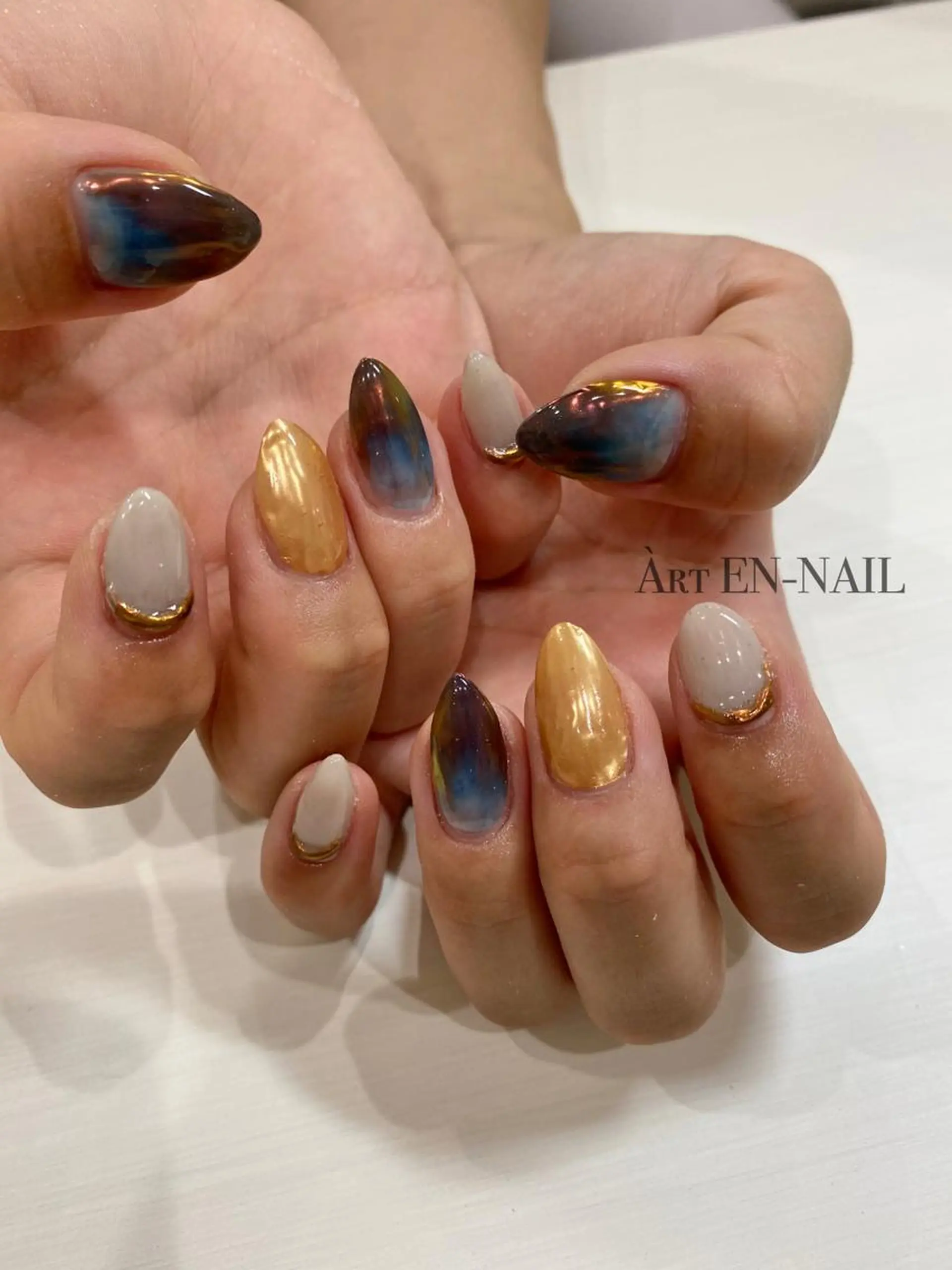 ネイル ＥＮＮＡＩＬ野中本店所属・EN_NAIL 野中本店Ayakaのネイルデザイン