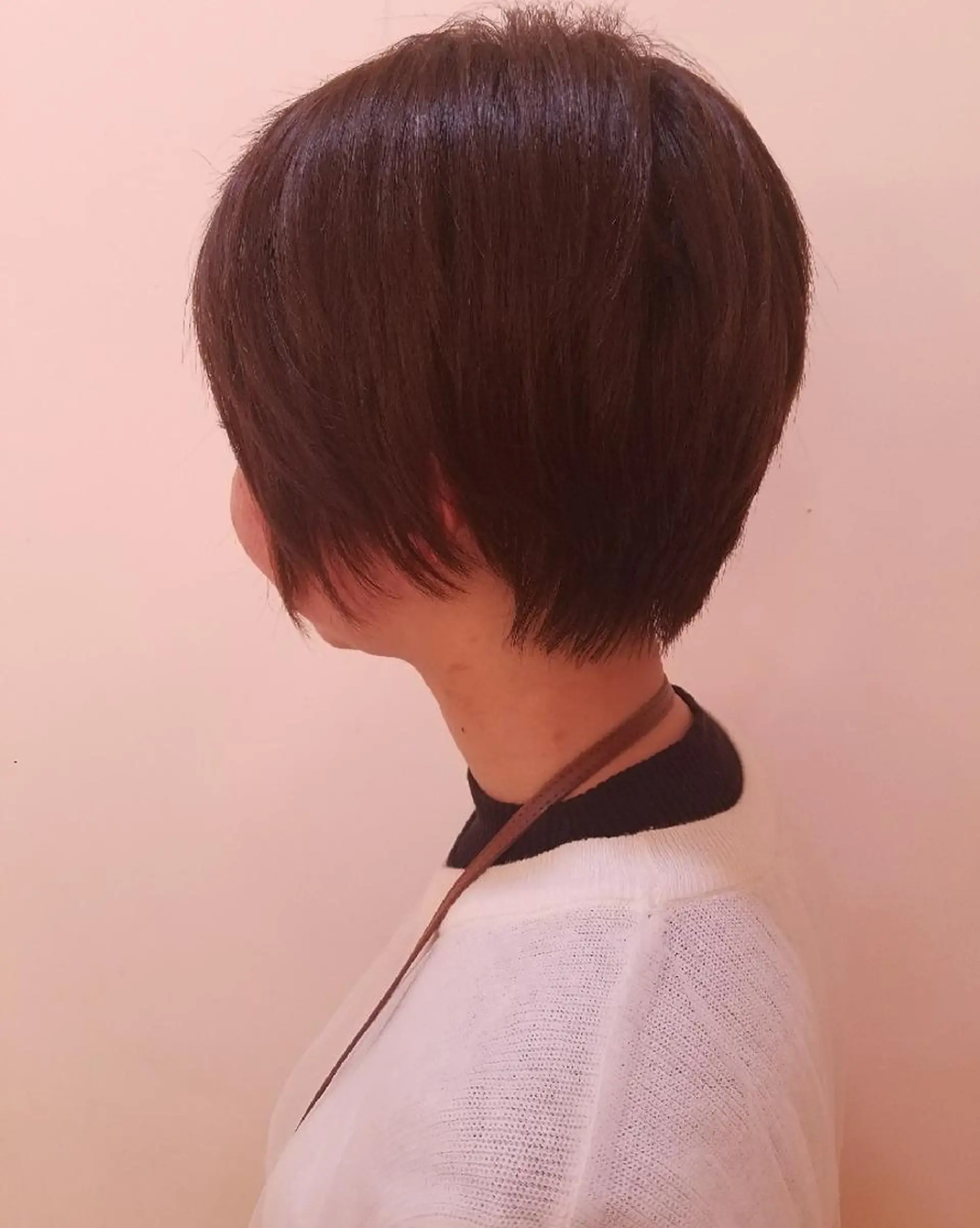 ショート ショートヘア EMANON名古屋所属・美谷添（ミヤゾエ） まどか大人ヘアサロンのヘアスタイル