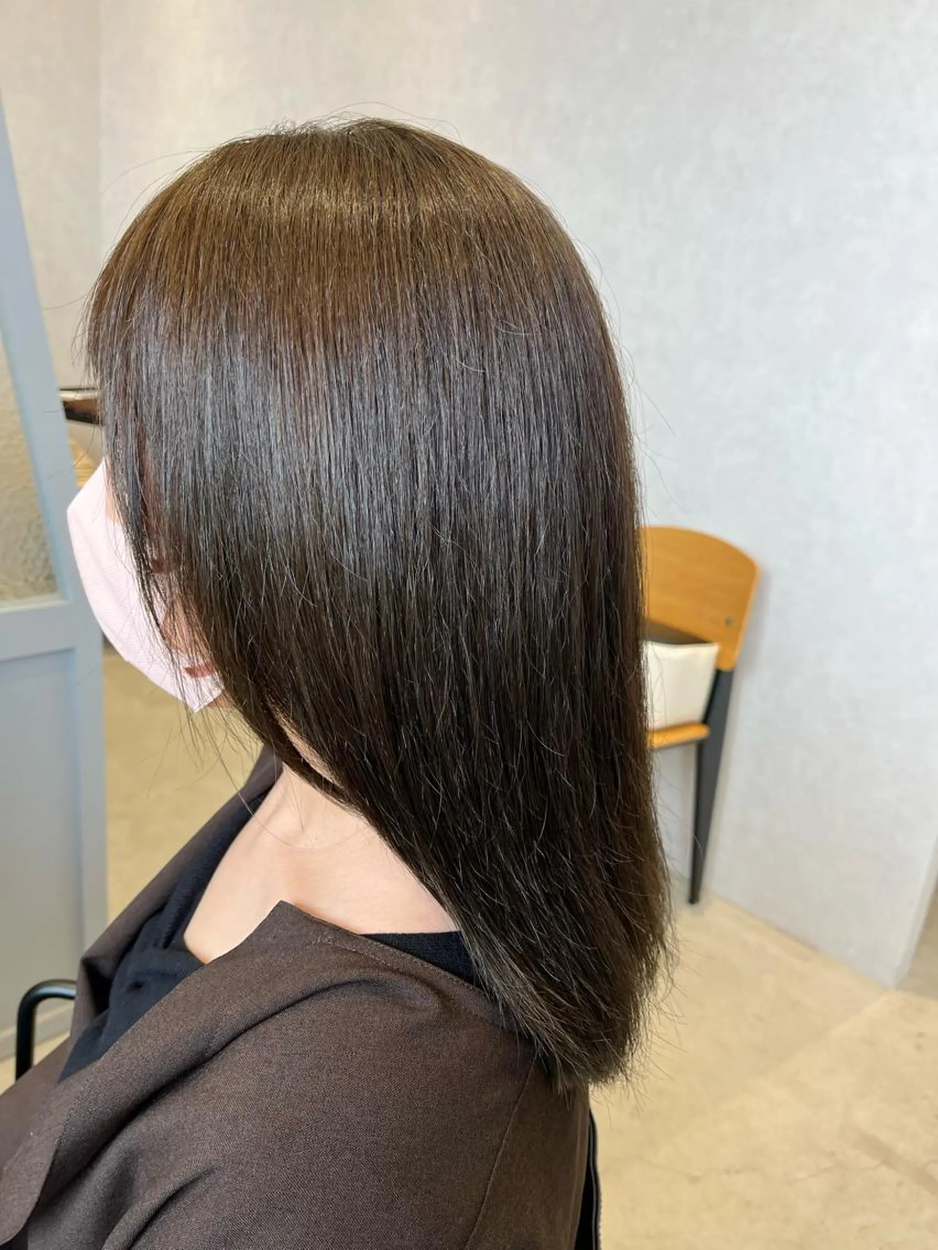 カラー 福島 果音のヘアスタイル