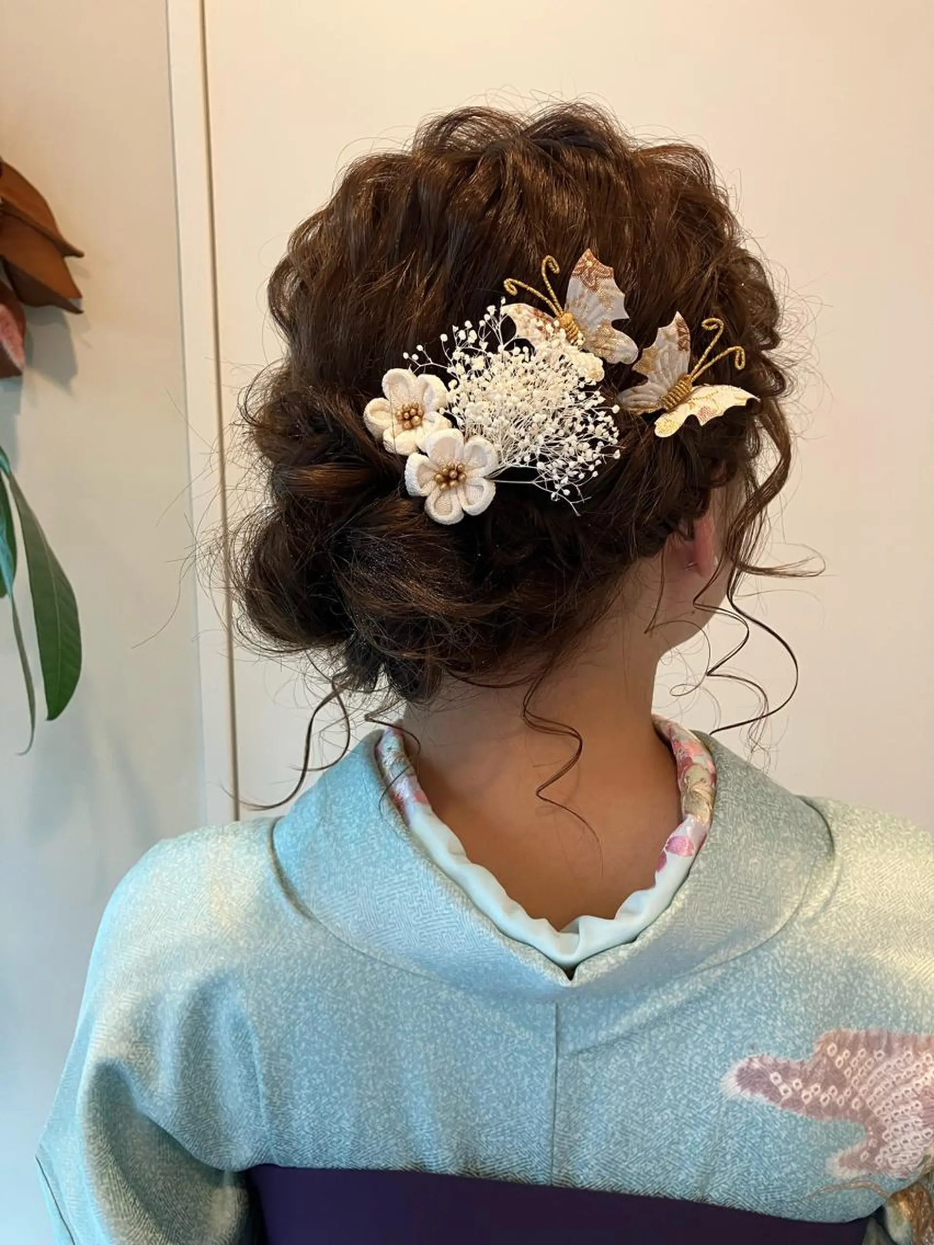 ヘアアレンジ 卒業式のヘアスタイル Hair&Make Nahoのマツエク・マツパデザイン