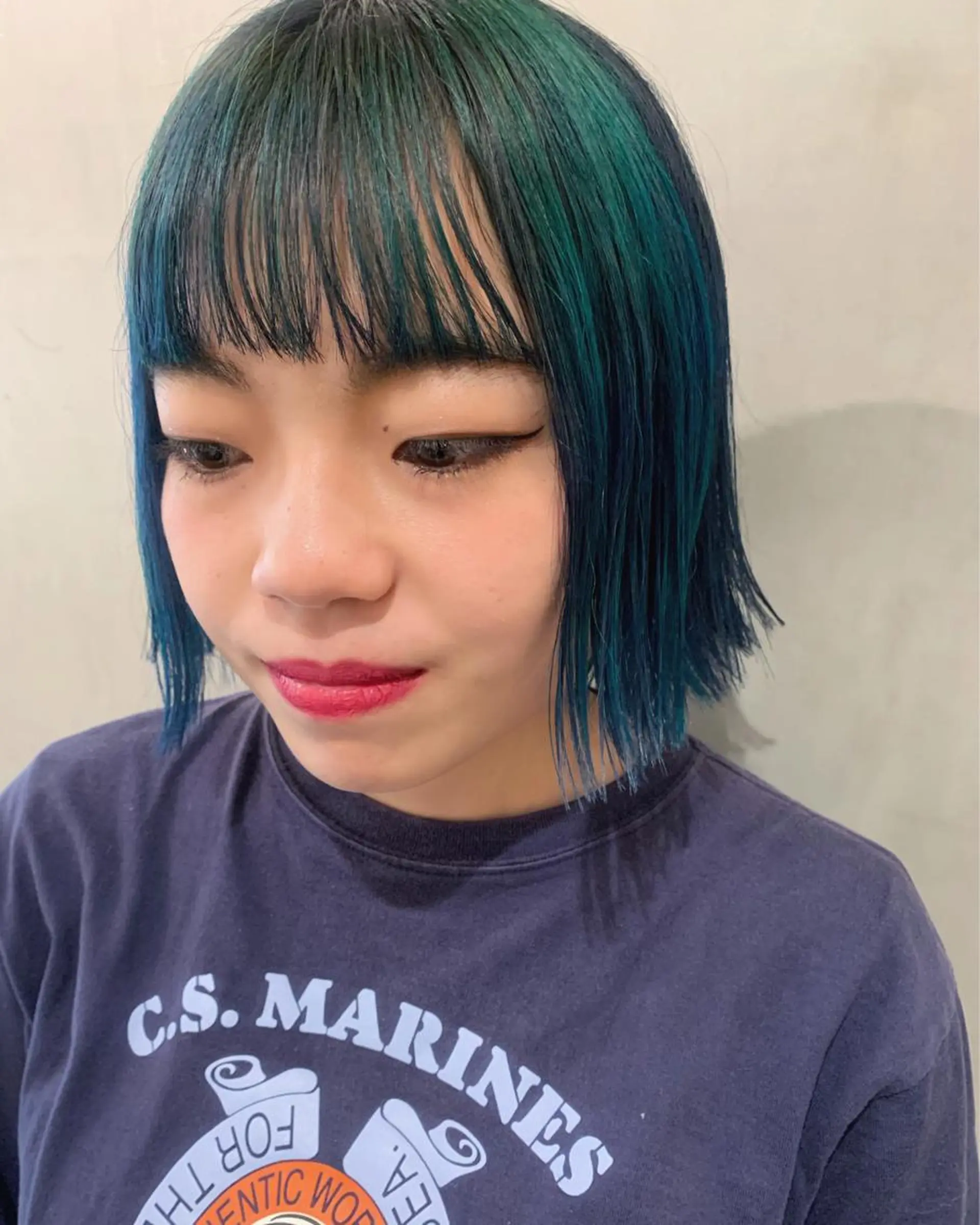 ミディアム カラー カット ヘアカラー トリートメント 優作 〜圧倒的信頼〜のヘアスタイル