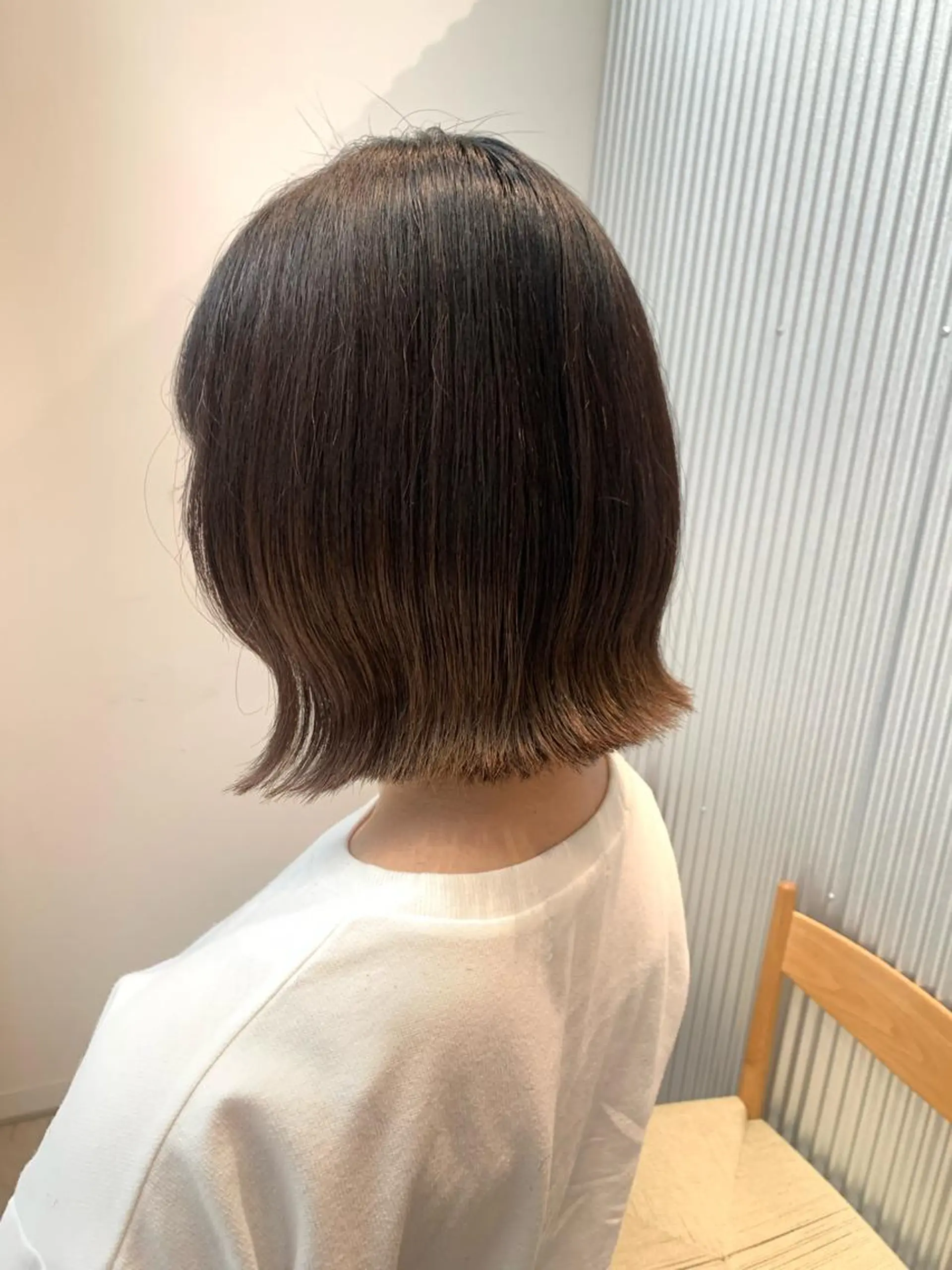 ショート カラー ヘアアレンジ ボブ 外ハネヘア カット トリートメント yuka .のヘアスタイル