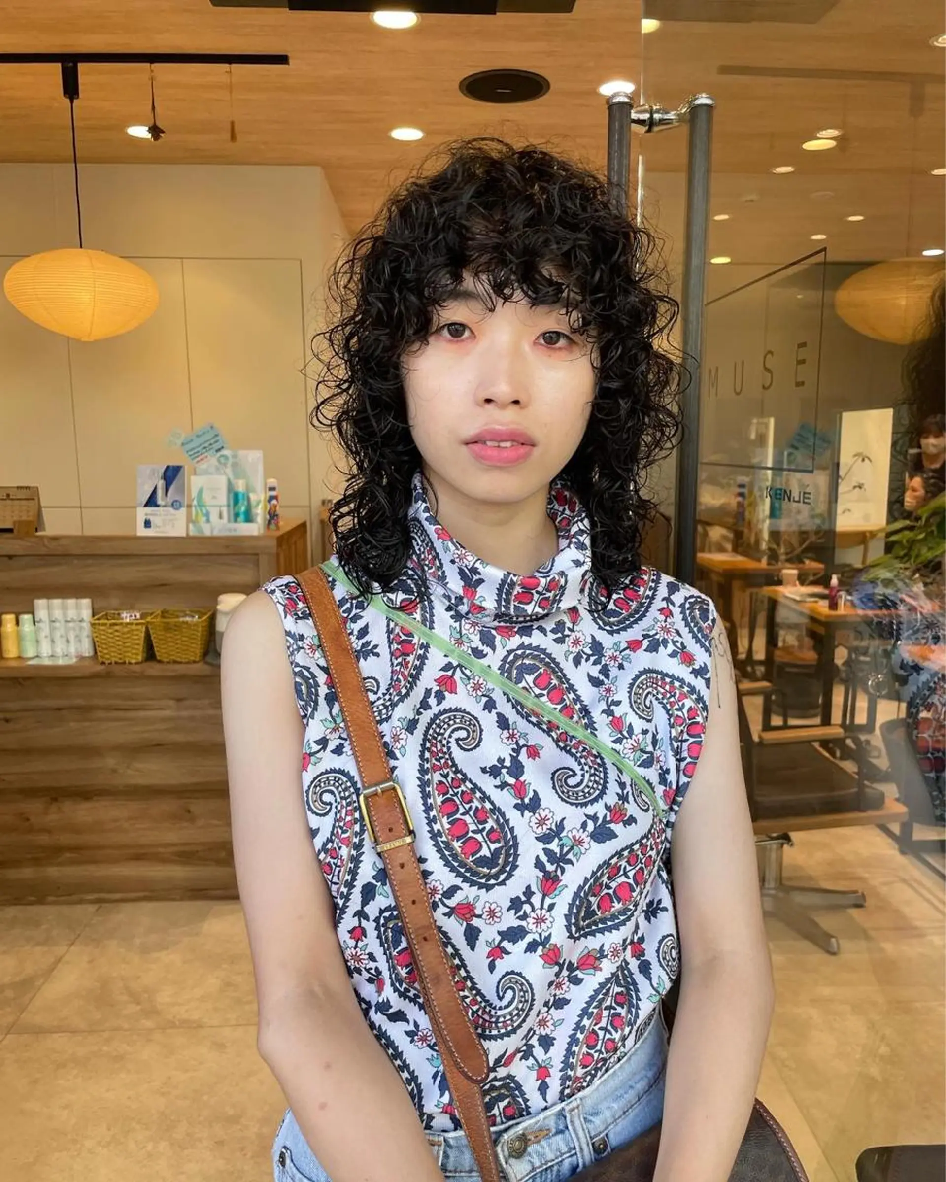 セミロング パーマ パーマ パーマ指名No1 /namiのヘアスタイル