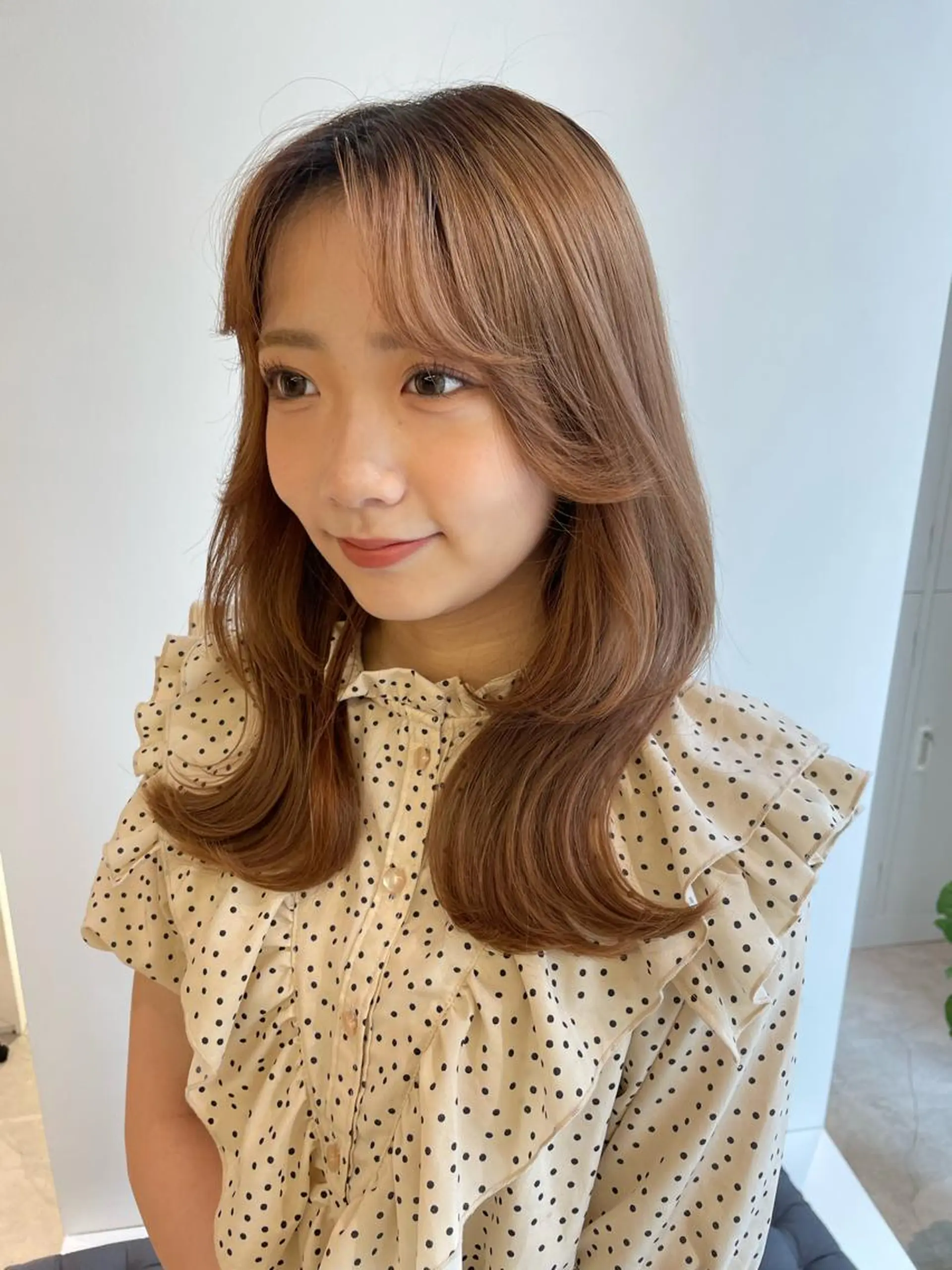 ロング 銀座／レイヤーカット 🤍内野すみれのヘアスタイル