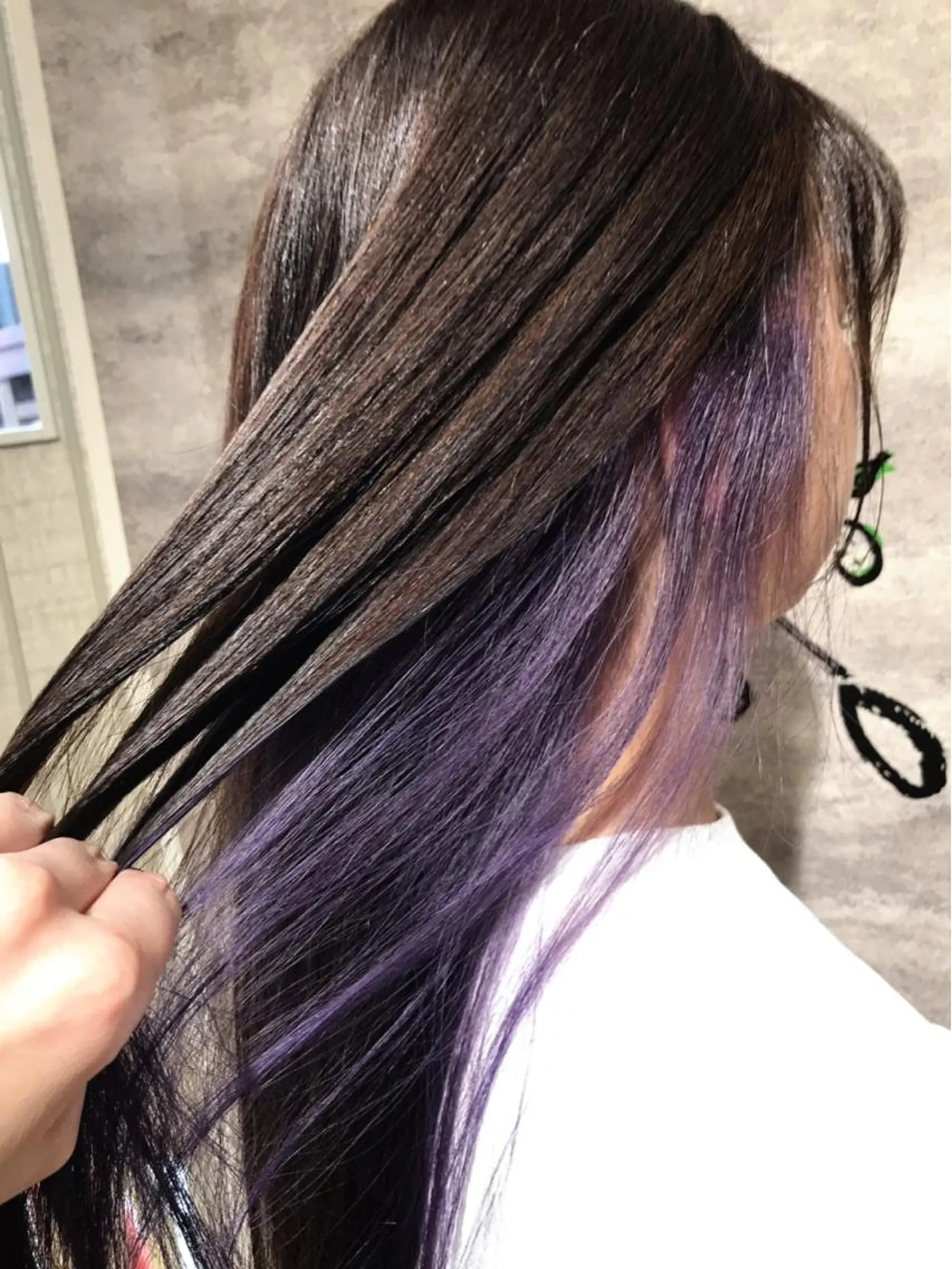 ロング カラー Blanco 村松 美里のヘアスタイル