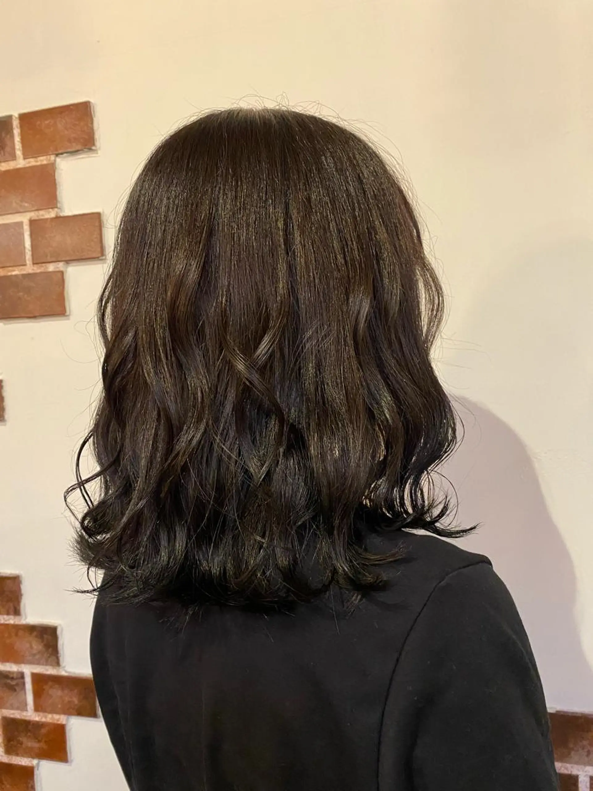 ミディアム 顔周りカット🍑 Zina難波 Akiのヘアスタイル