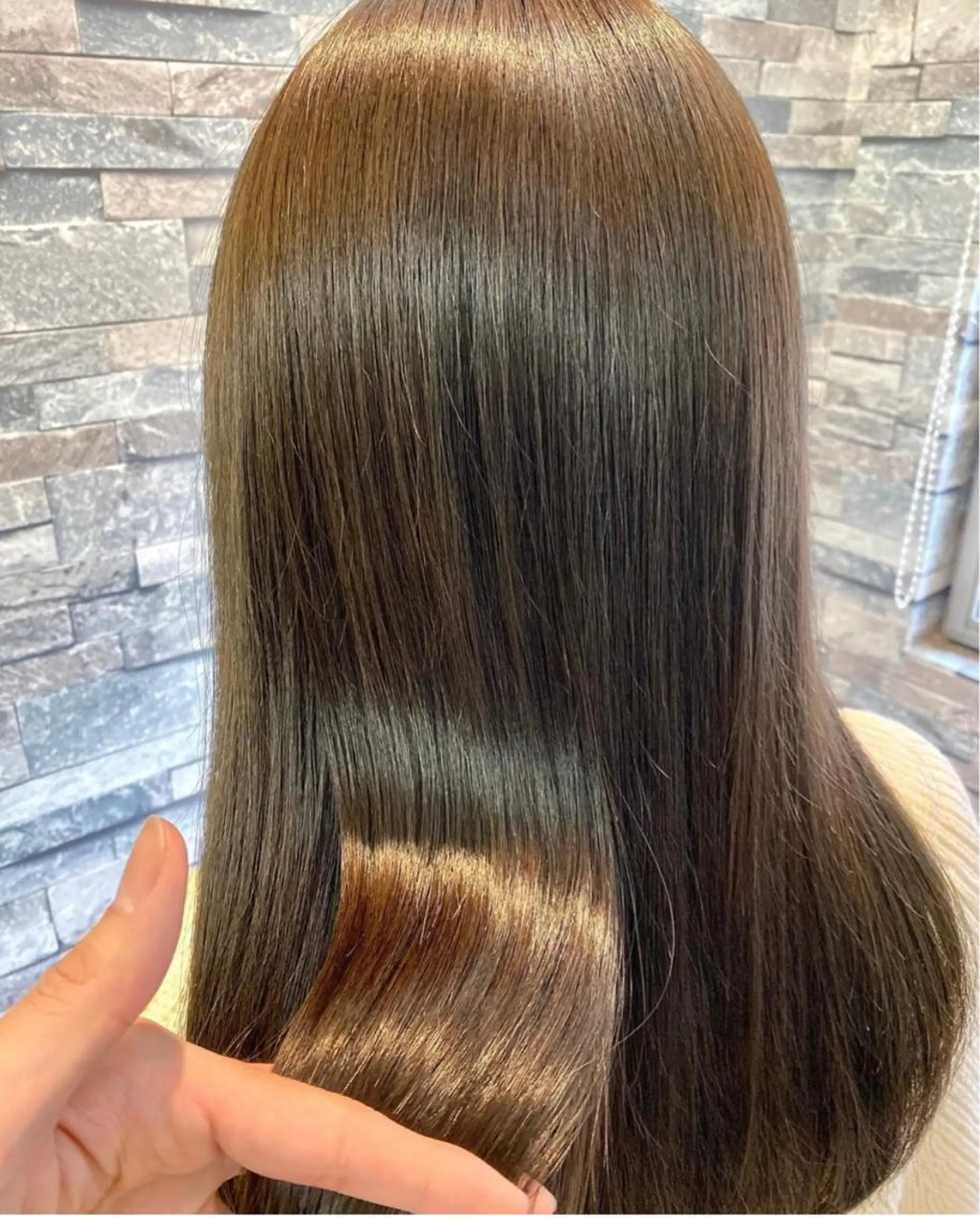 ロング カラー 蟹江 聡太✨レイヤーカットのヘアスタイル